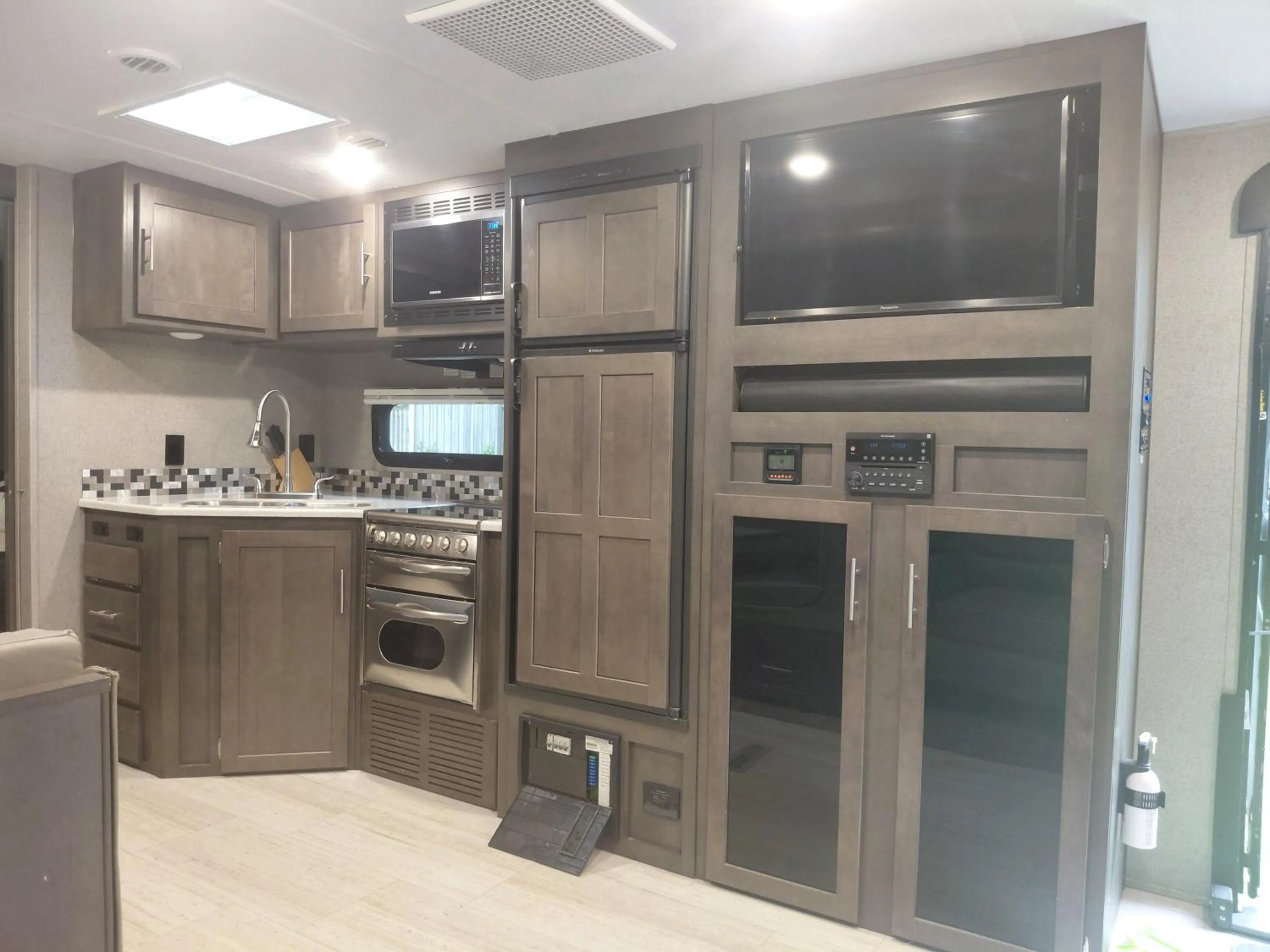 kitchen in Te Mata Lodge