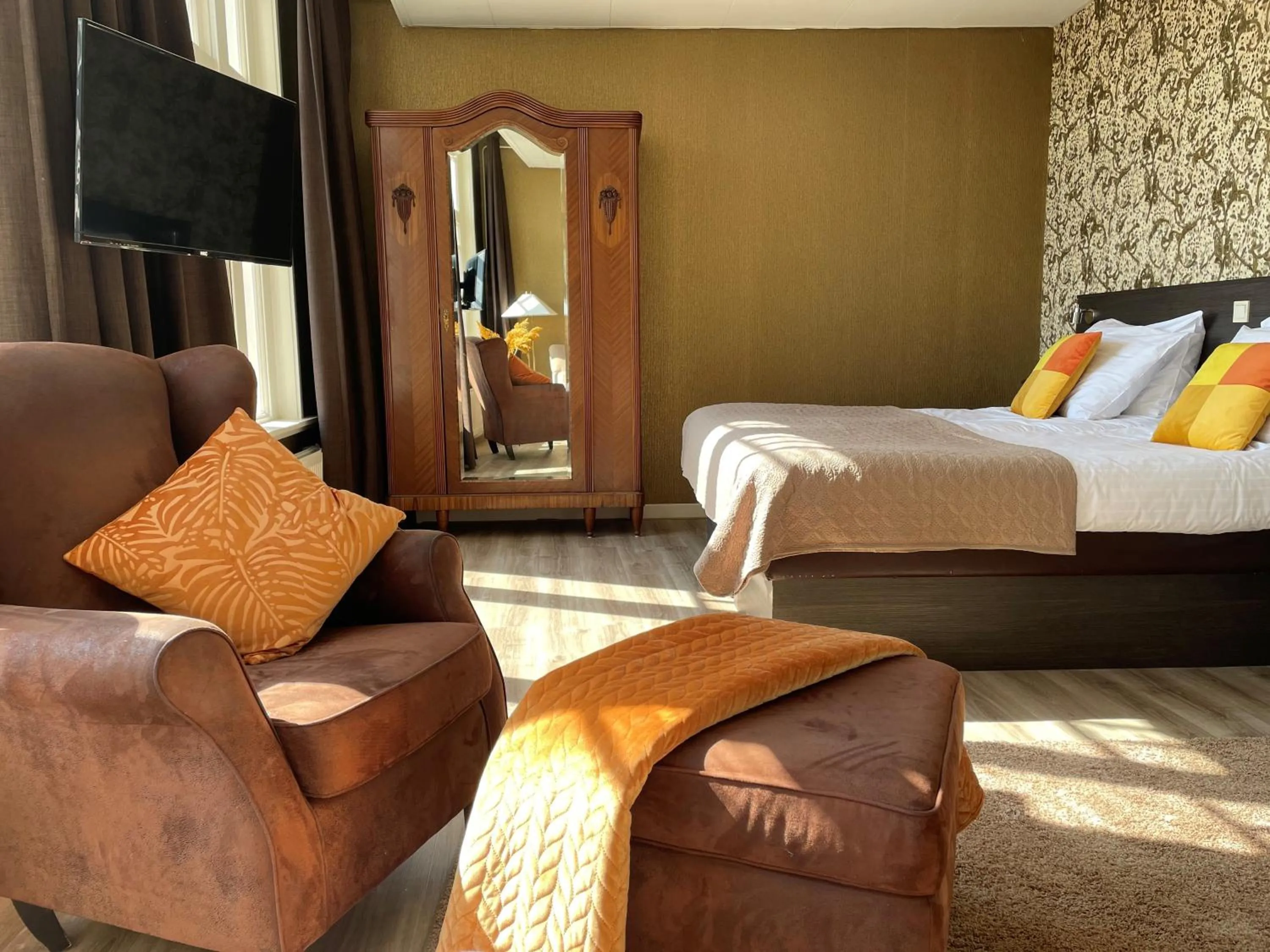 Bed in Hotel restaurant Stad Munster