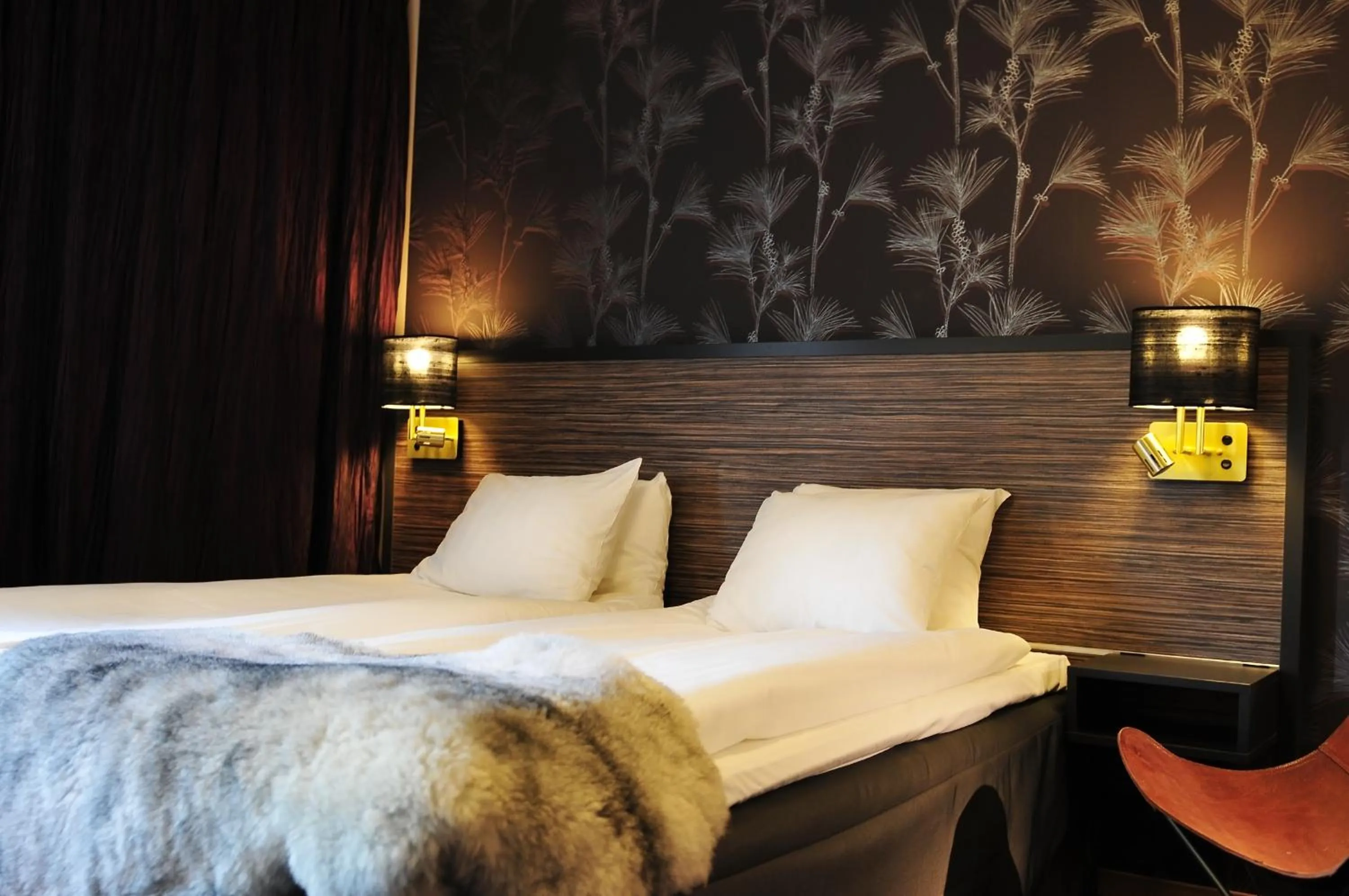 Bed in Clarion Collection Hotel Slottsparken