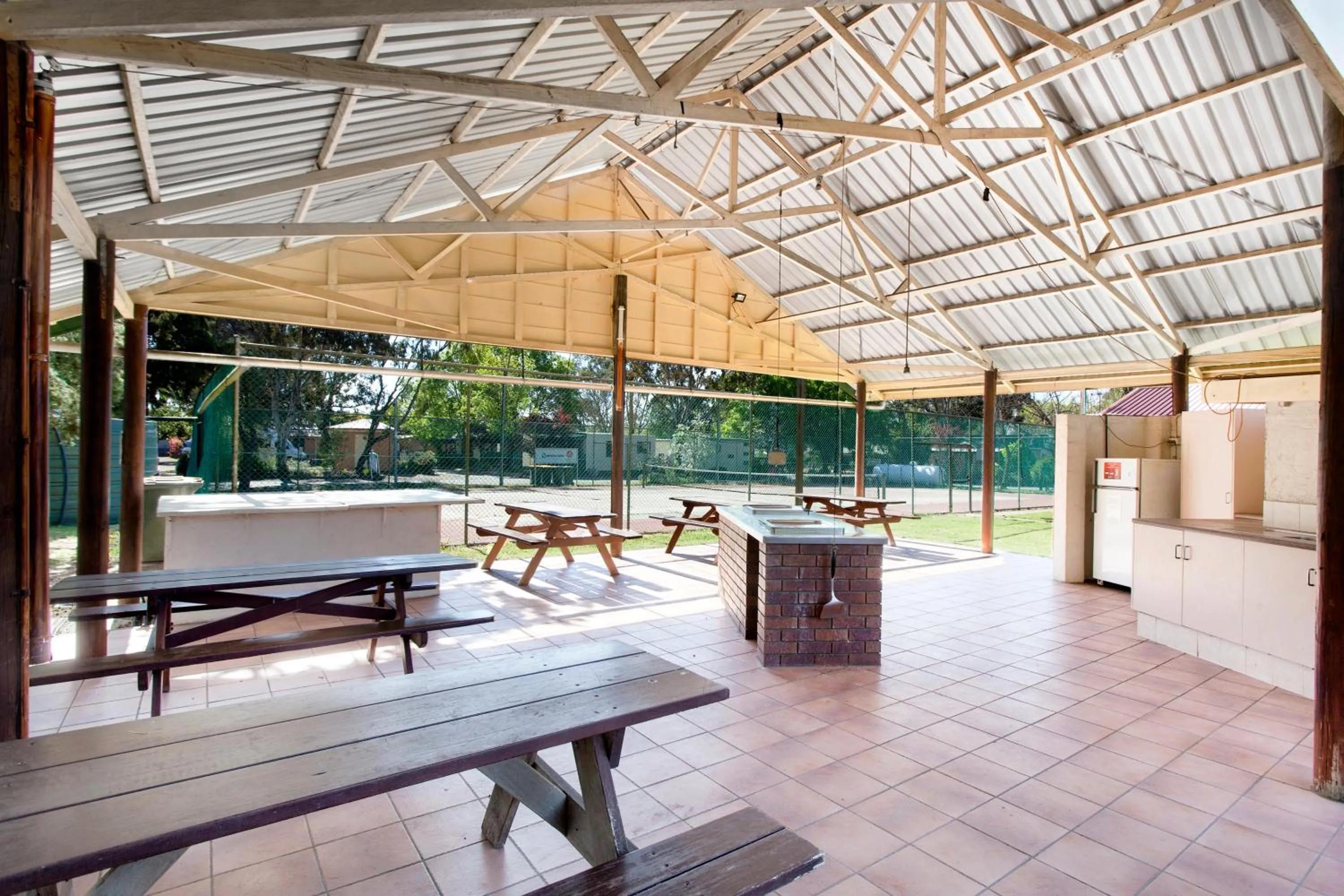 Patio in Armidale Tourist Park