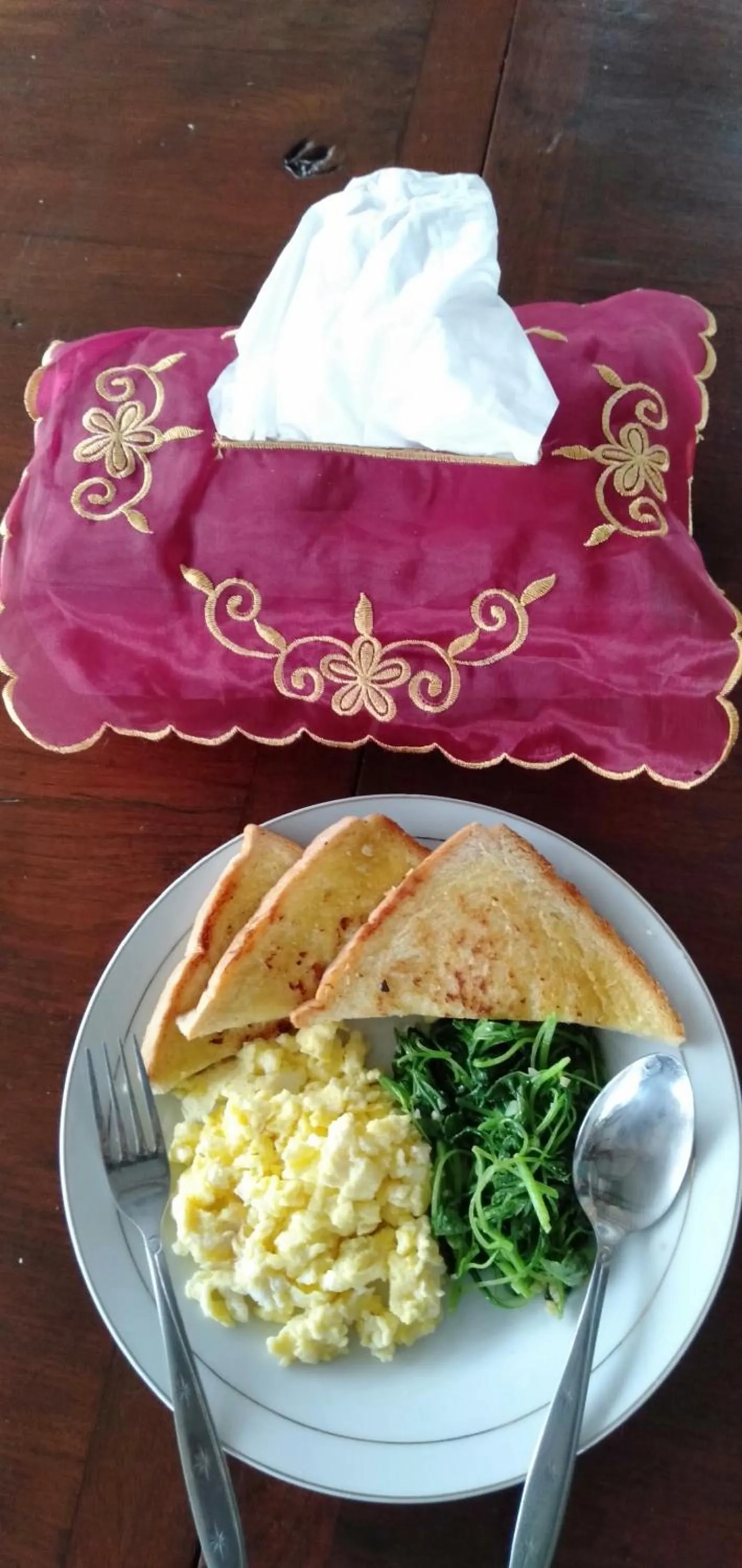 Breakfast in Rock and Wreck Dive Resort