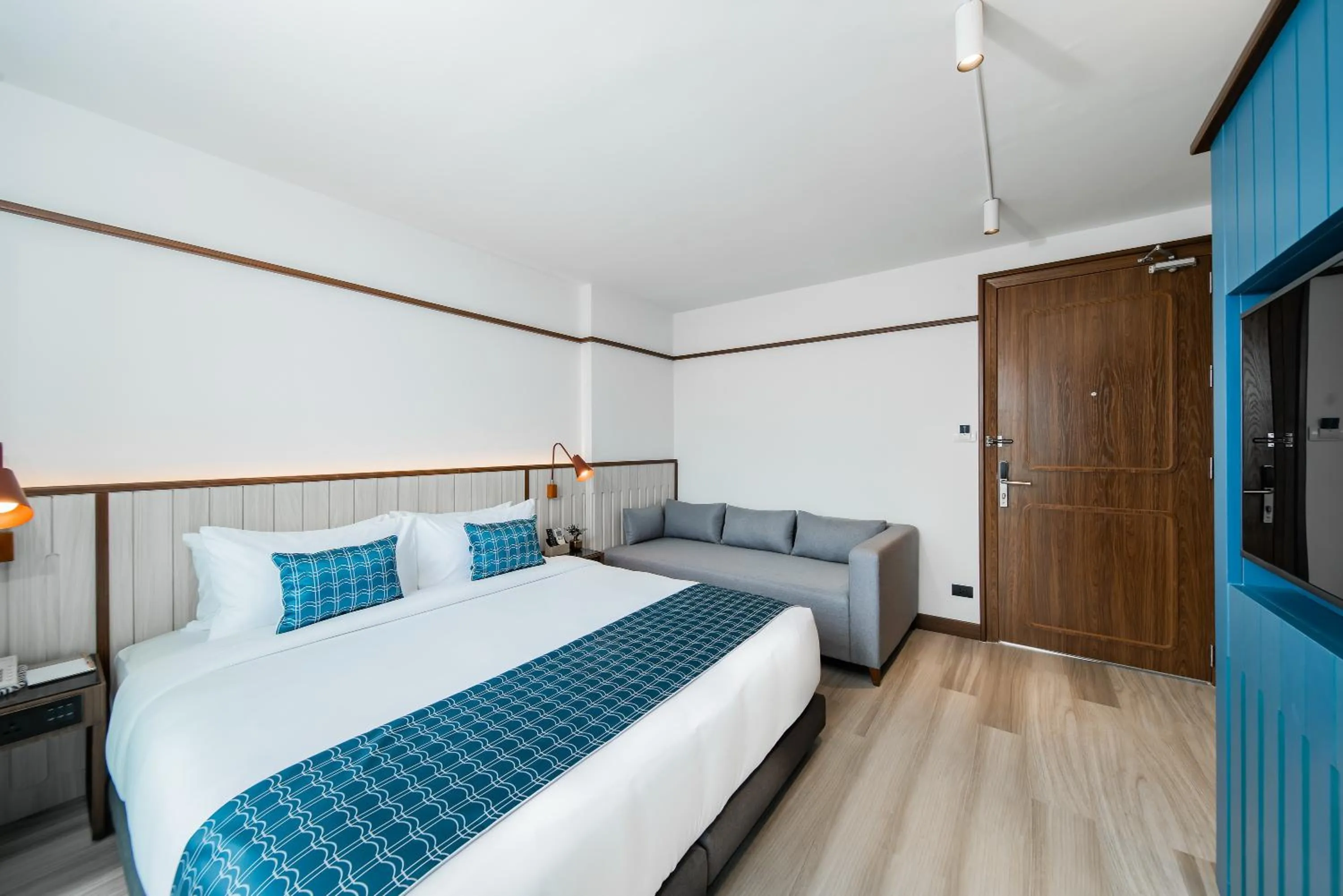 Bed in Hotel Amber Sukhumvit 85