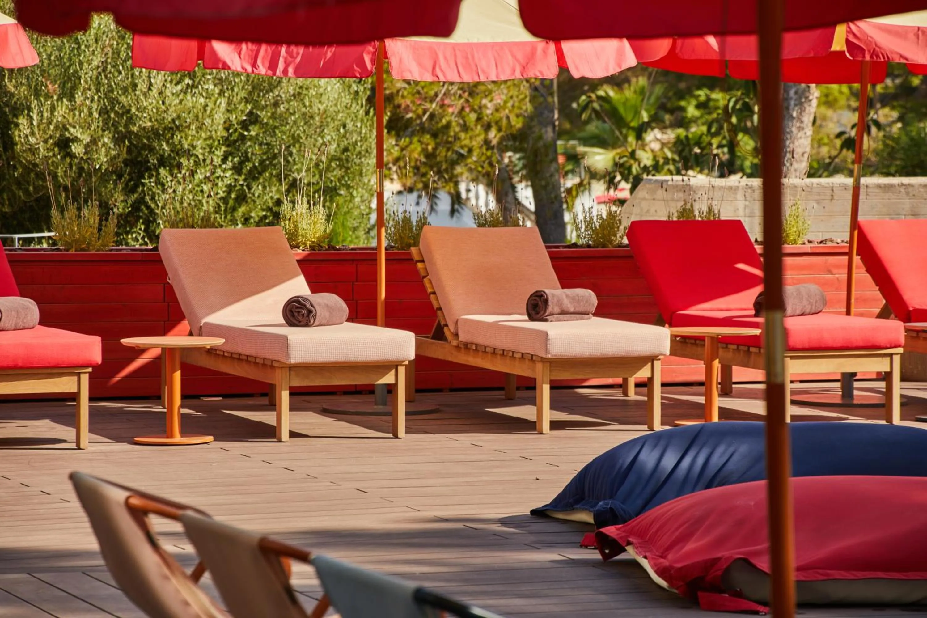 sunbed in Alua Calvia Mallorca