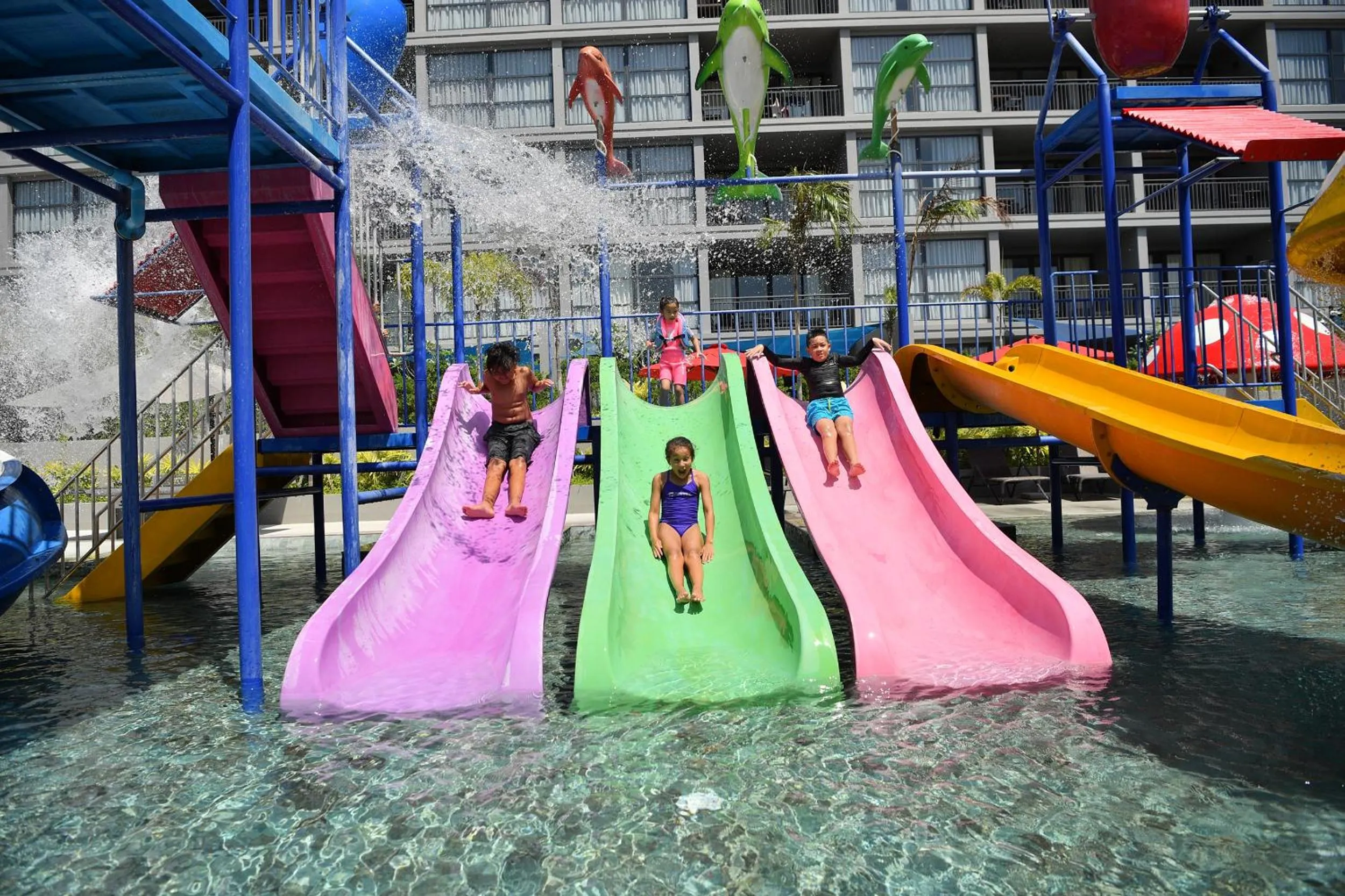 Aqua park in Anantara Vacation Club Mai Khao Phuket