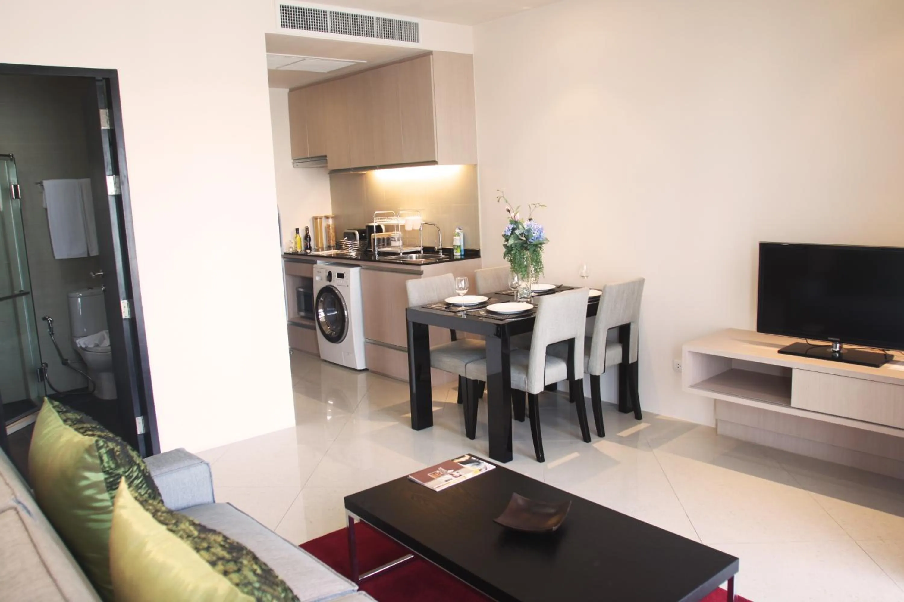 Living room in Park Village Rama II