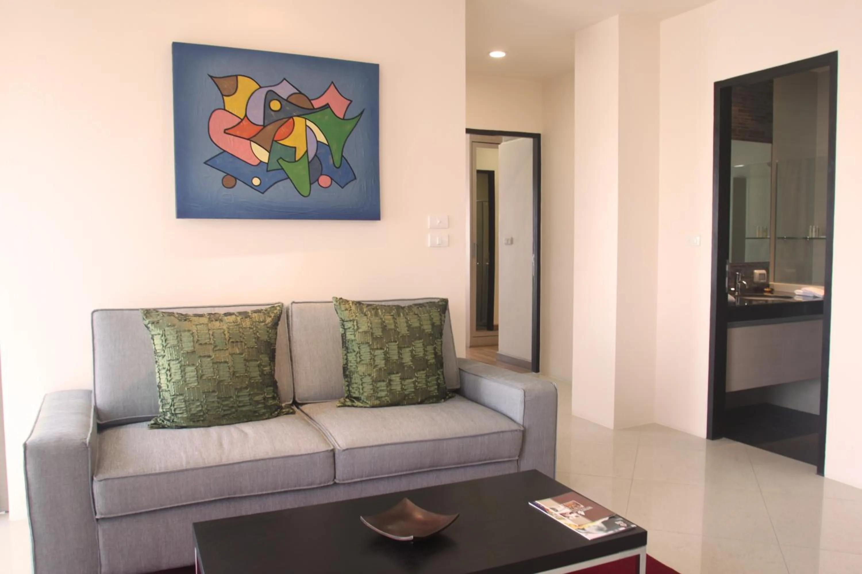 Living room in Park Village Rama II