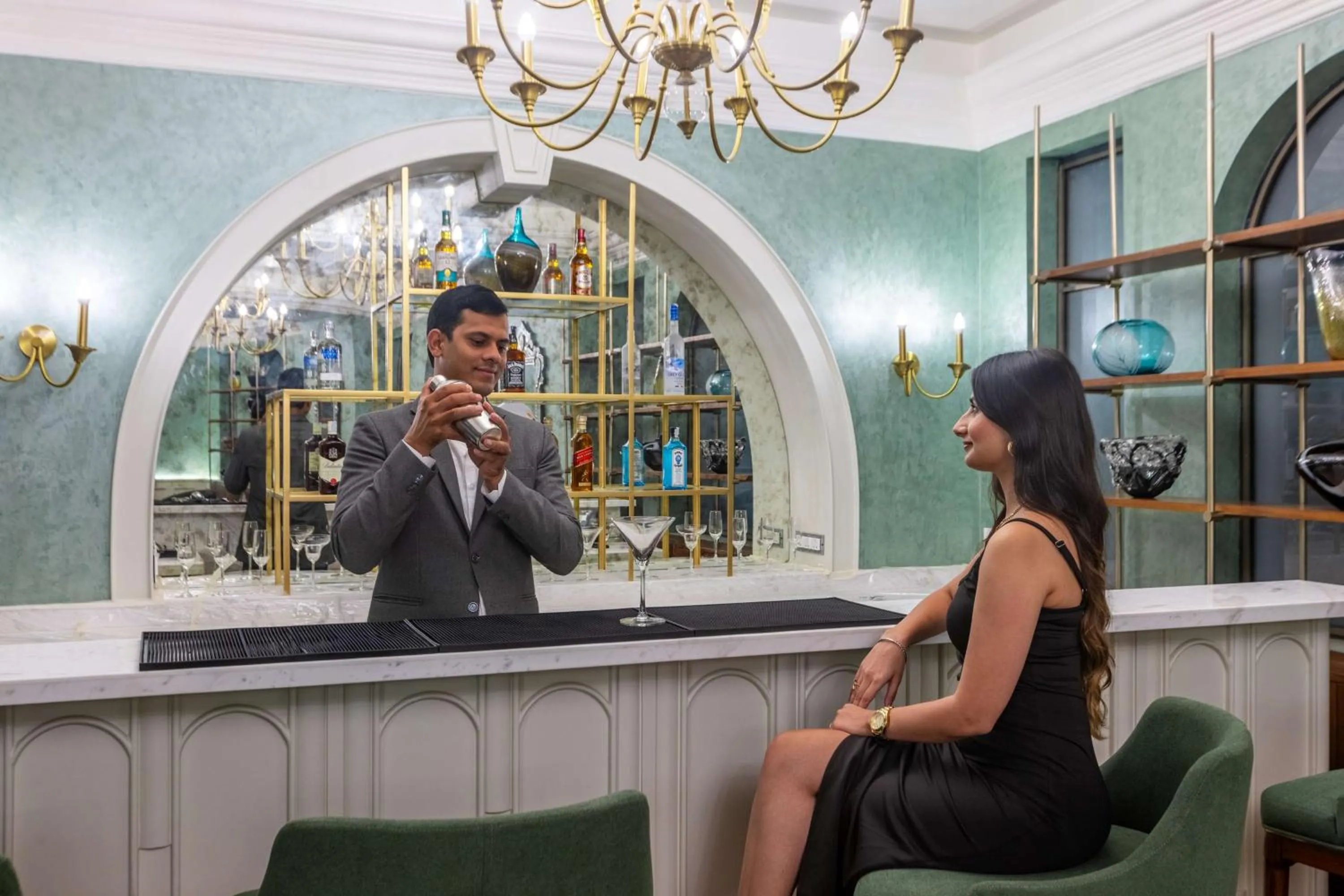 Lounge or bar in Namah Nainital, a member of Radisson Individuals Retreats