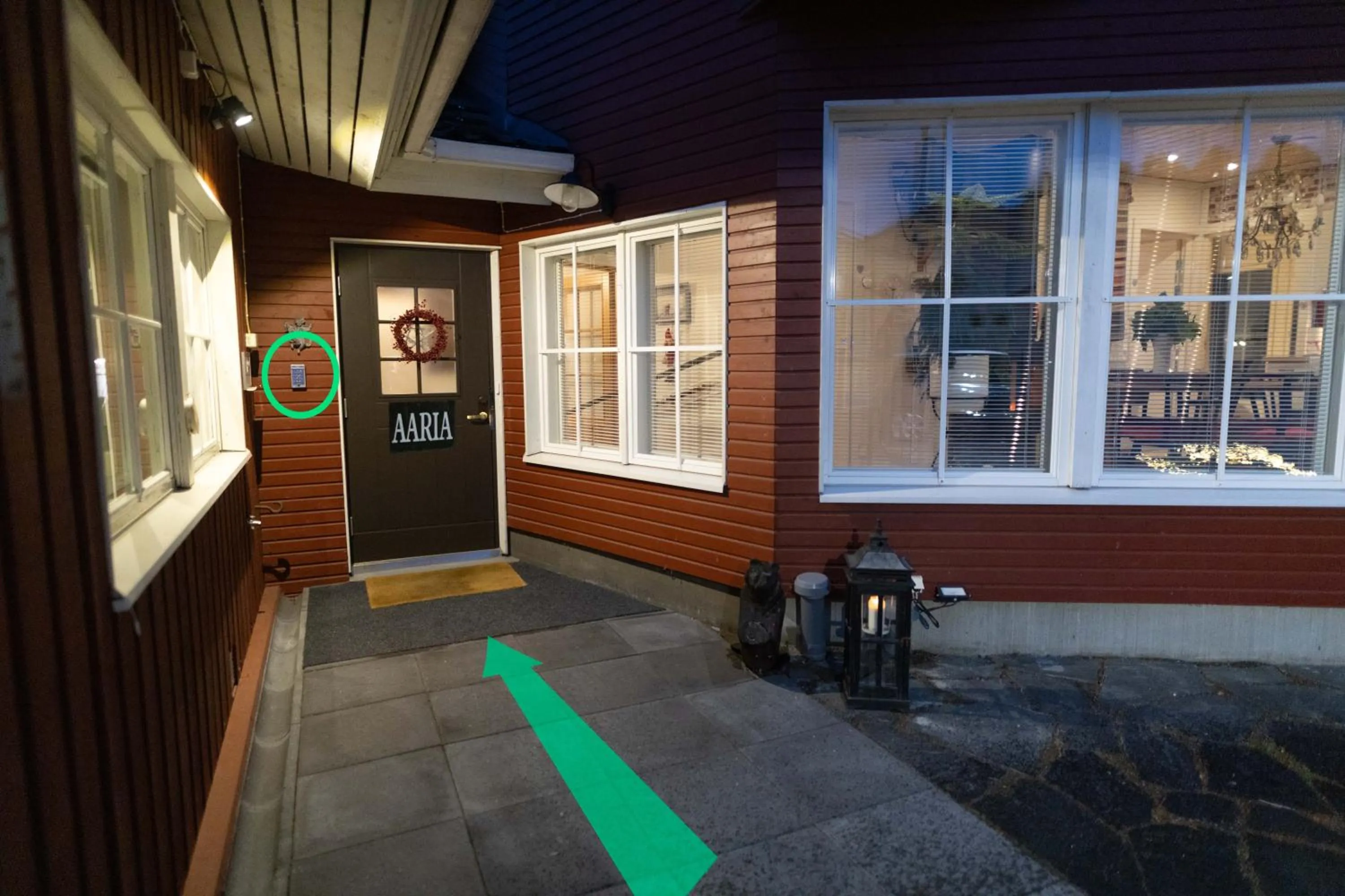 Facade/entrance in Aaria Bed and Breakfast
