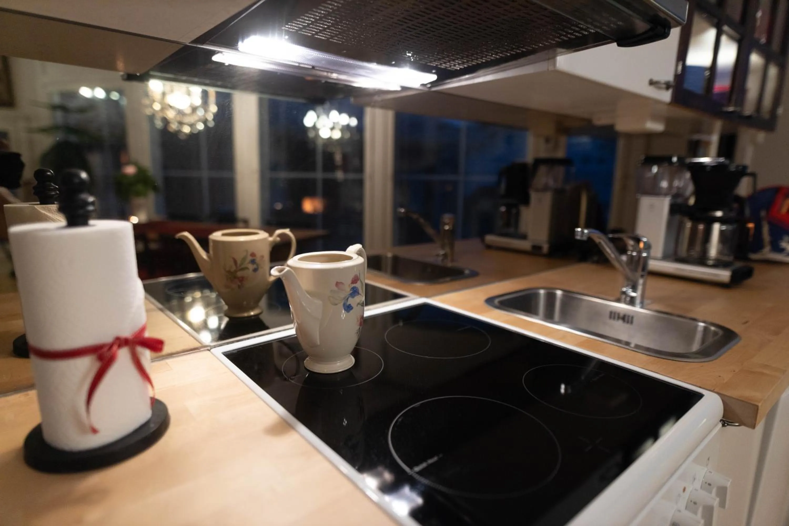Kitchen or kitchenette in Aaria Bed and Breakfast
