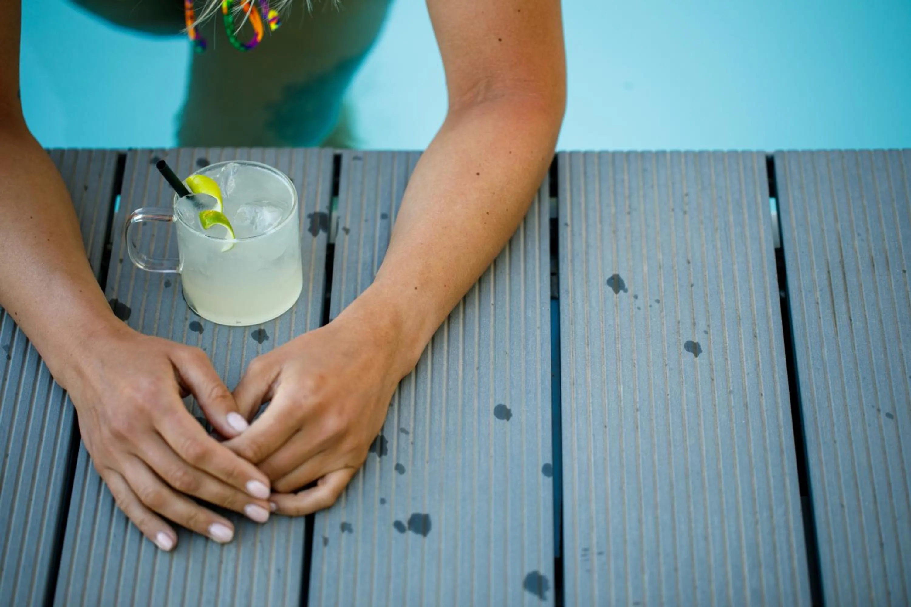 Swimming pool in Room Of Andrea Hotel