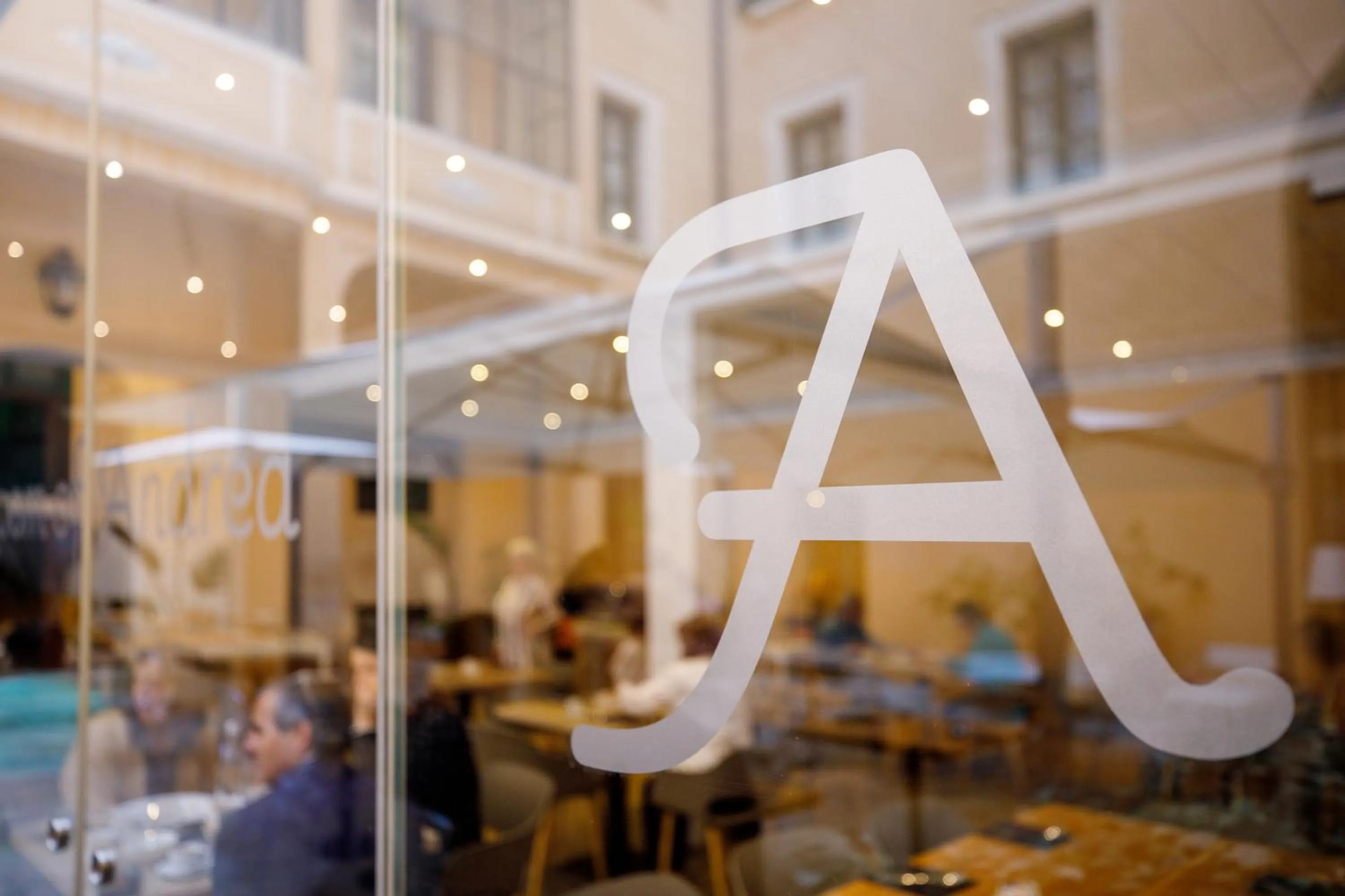 Decorative detail in Room Of Andrea Hotel