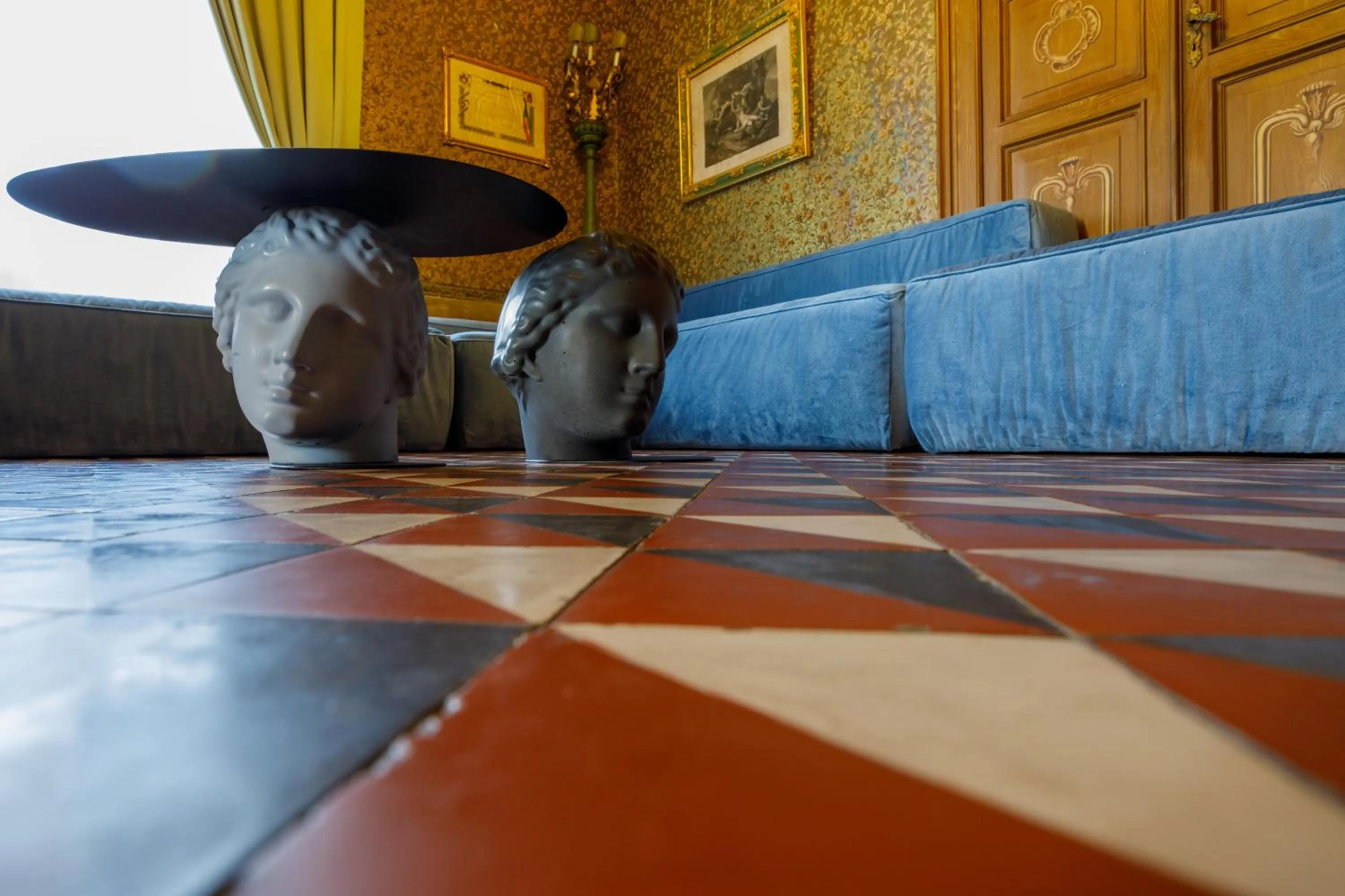 Decorative detail in Room Of Andrea Hotel