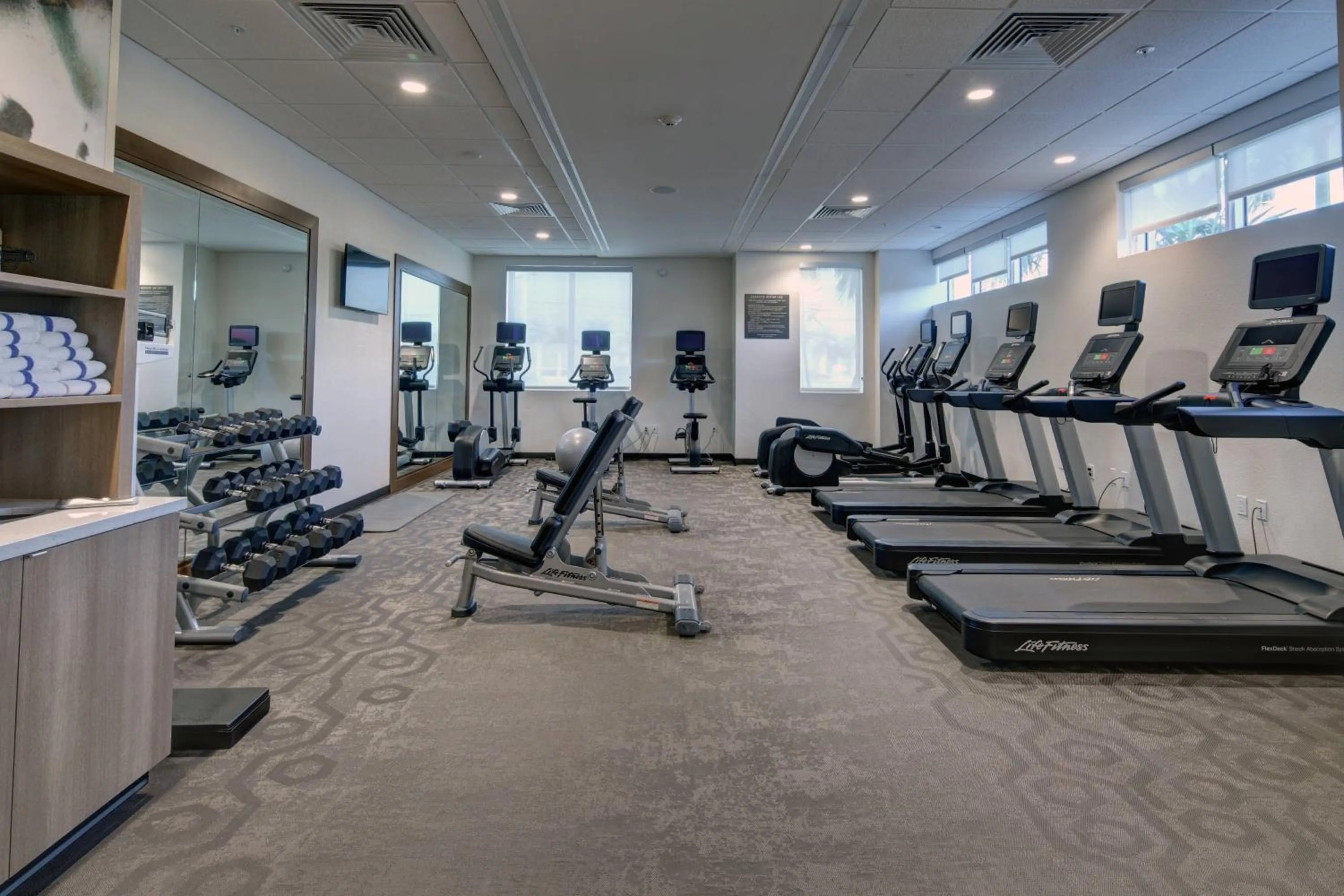 Fitness centre/facilities in Residence Inn Fort Lauderdale Coconut Creek