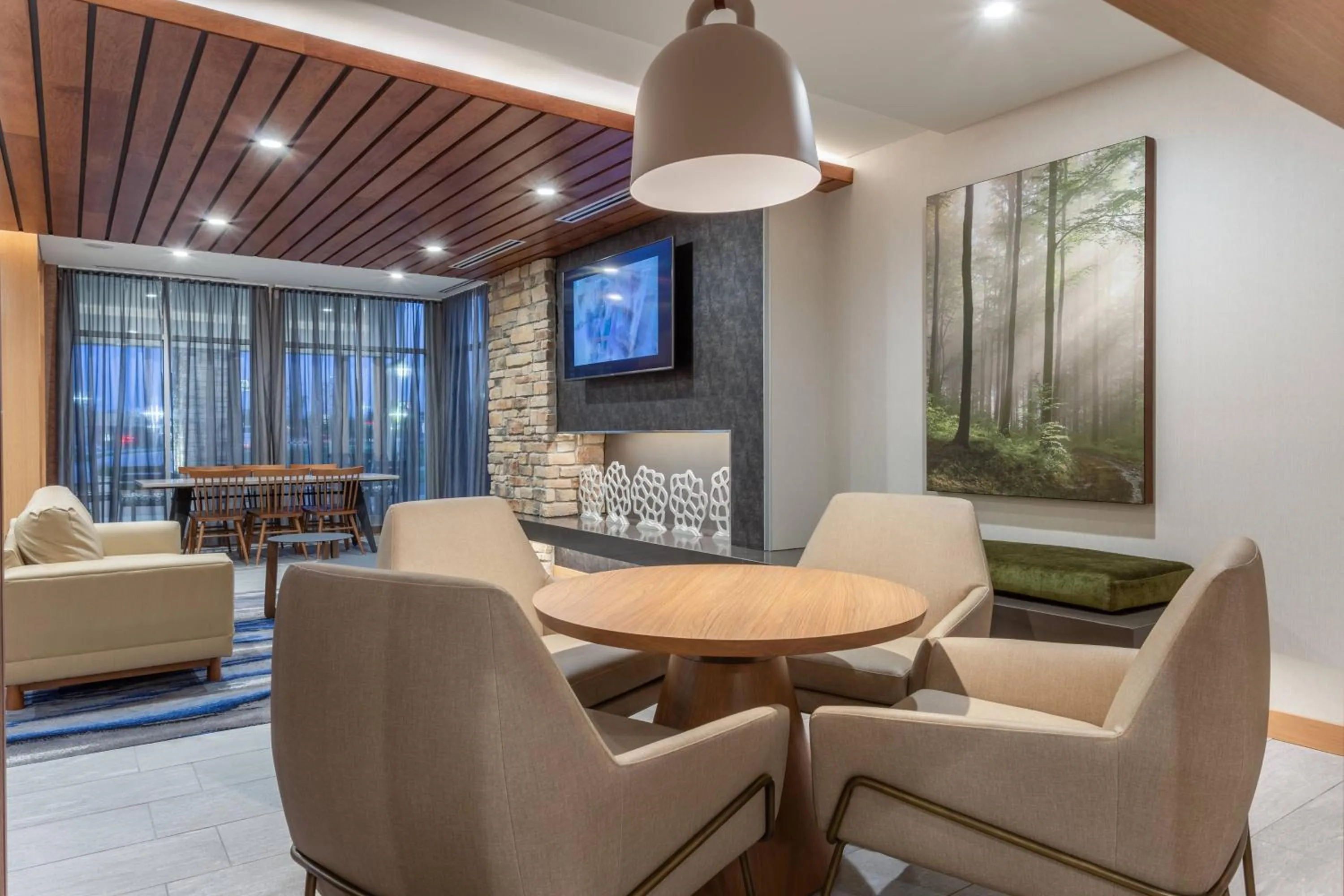 Lobby or reception in Fairfield Inn & Suites Franklin
