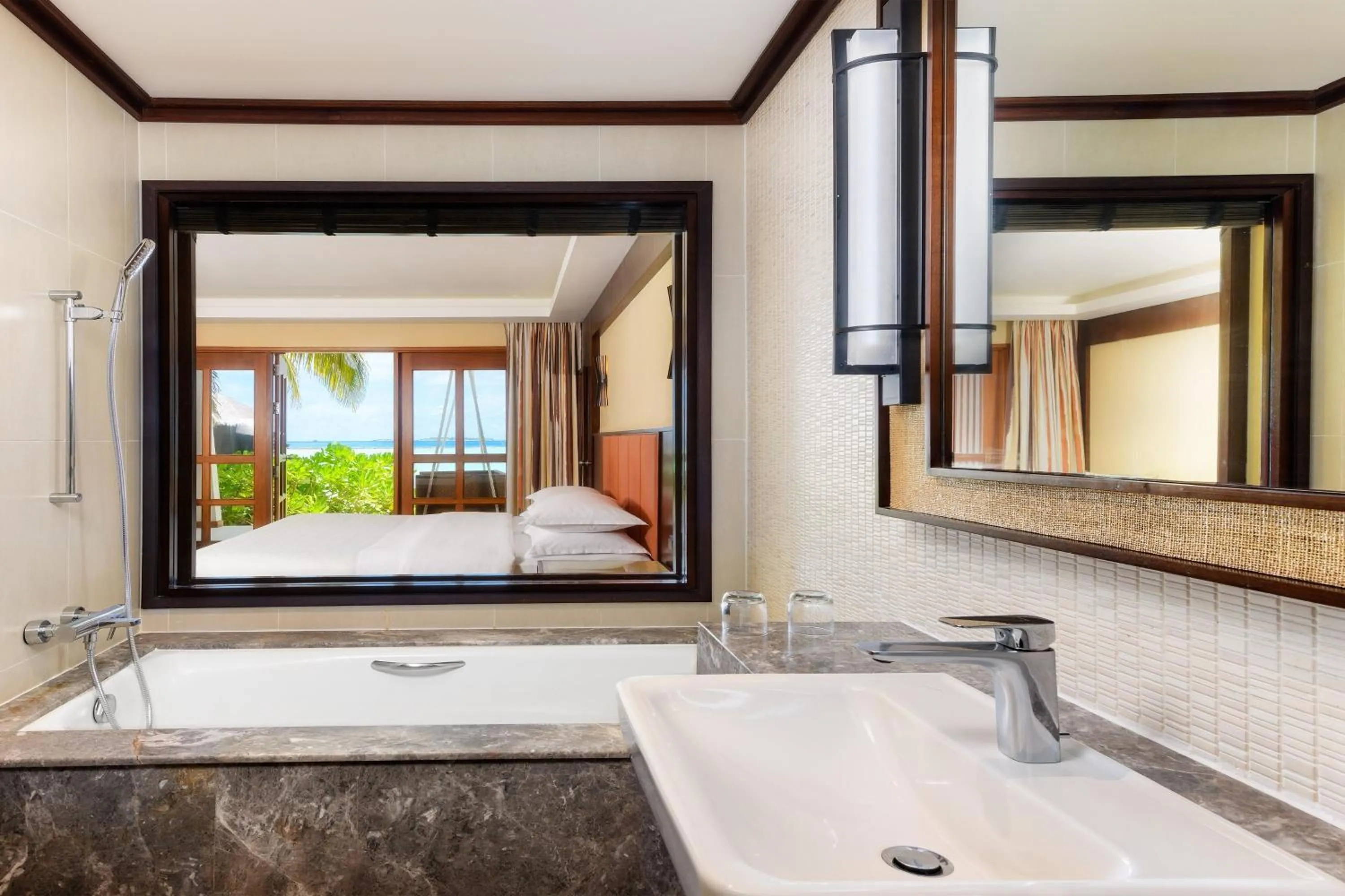 Bathroom in Sheraton Maldives Full Moon Resort & Spa