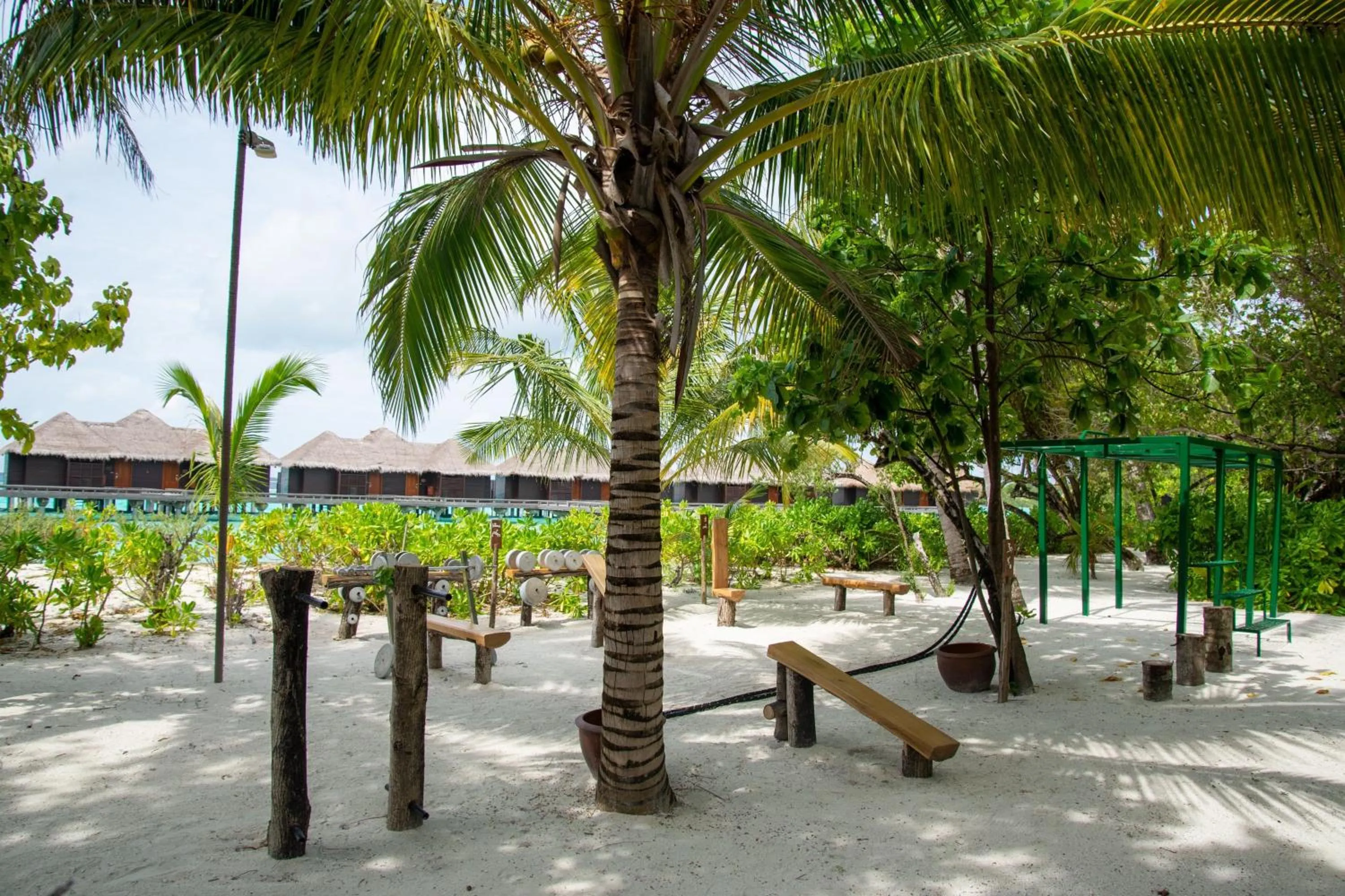 Fitness centre/facilities in Sheraton Maldives Full Moon Resort & Spa