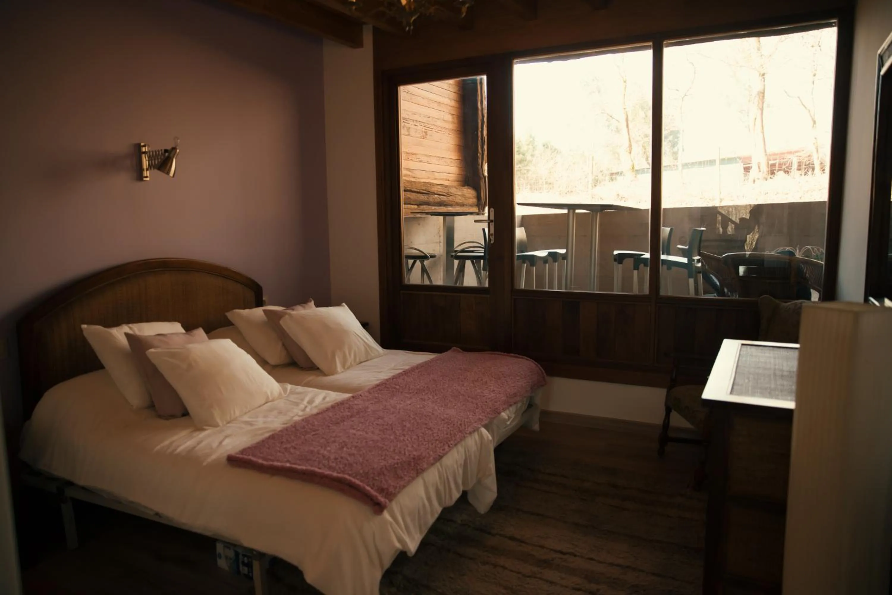 Double Room - Disability Access in Albergue Bergando