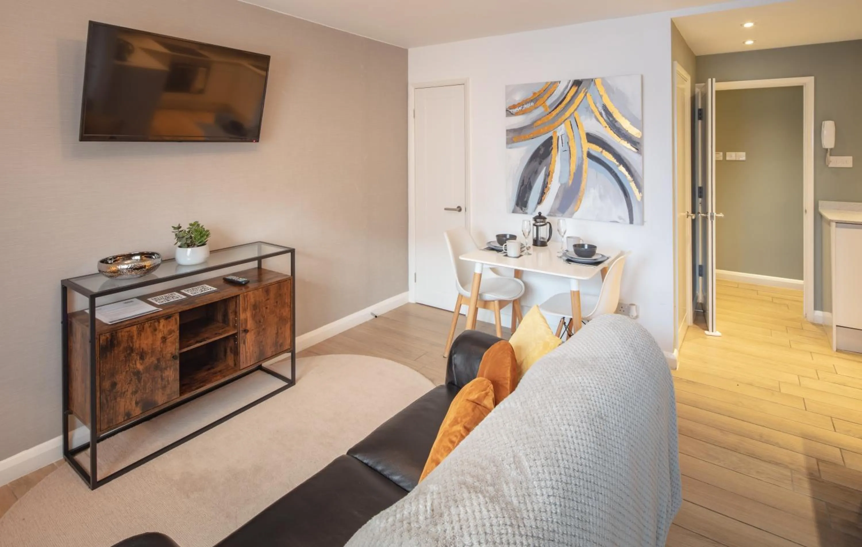 Living room in Alison Court - Urban Apartments