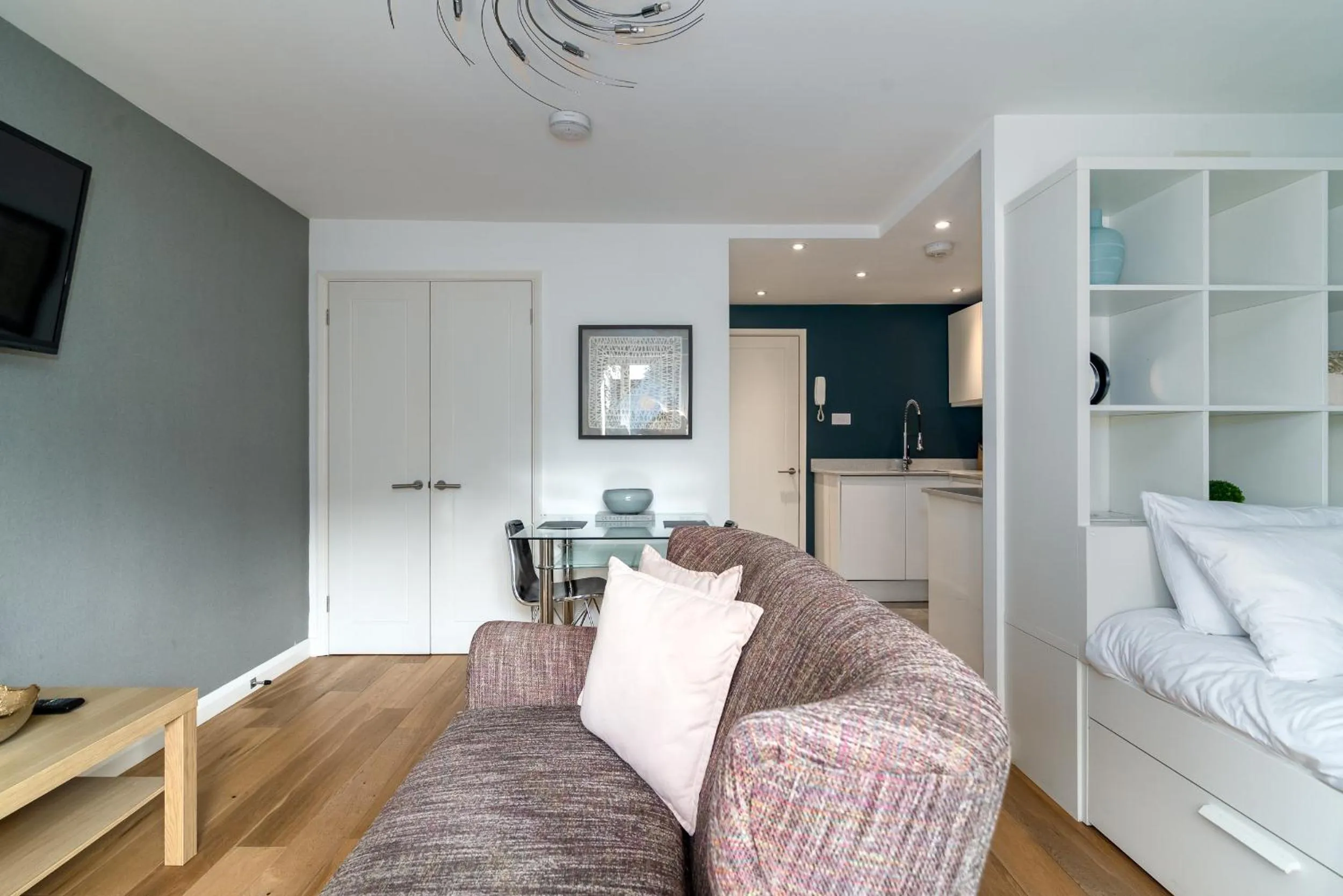Living room in Alison Court - Urban Apartments