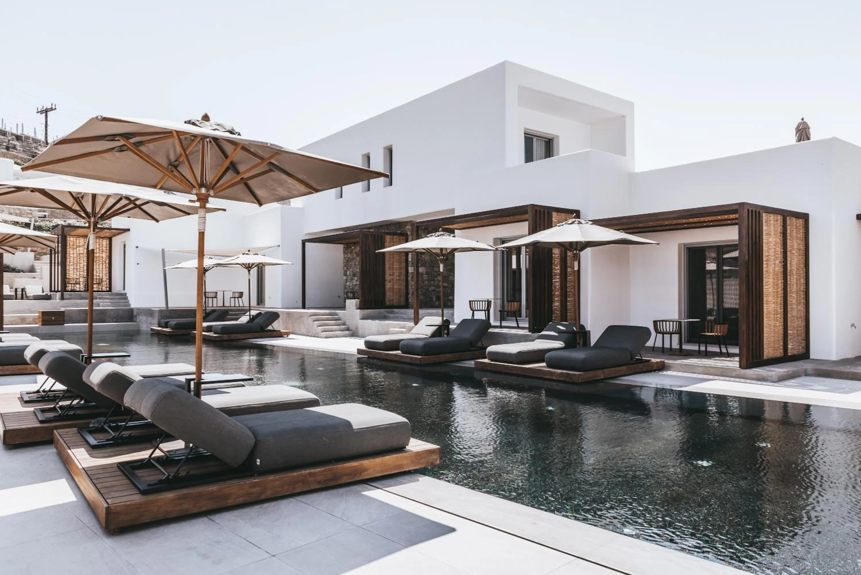 Swimming pool in Elia Mykonos Resort