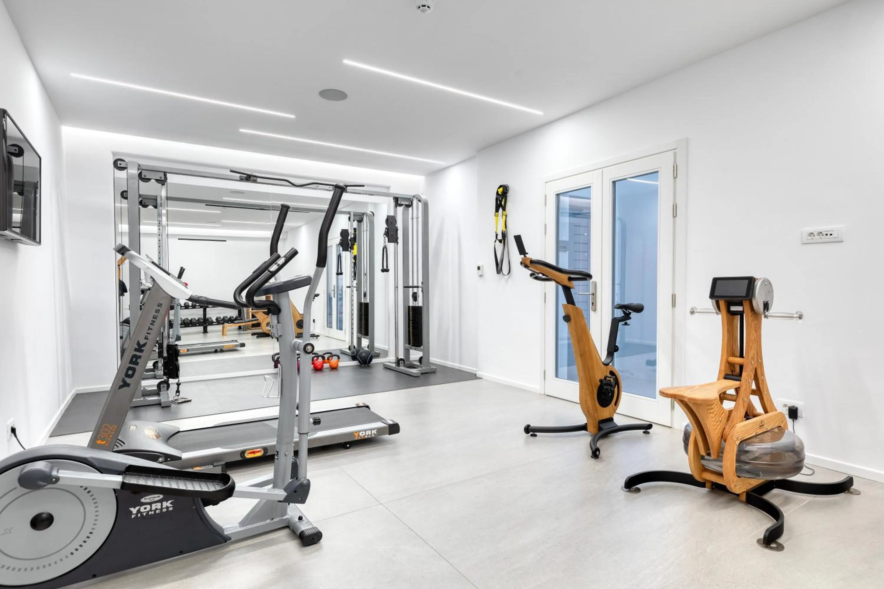 Fitness centre/facilities in Elia Mykonos Resort