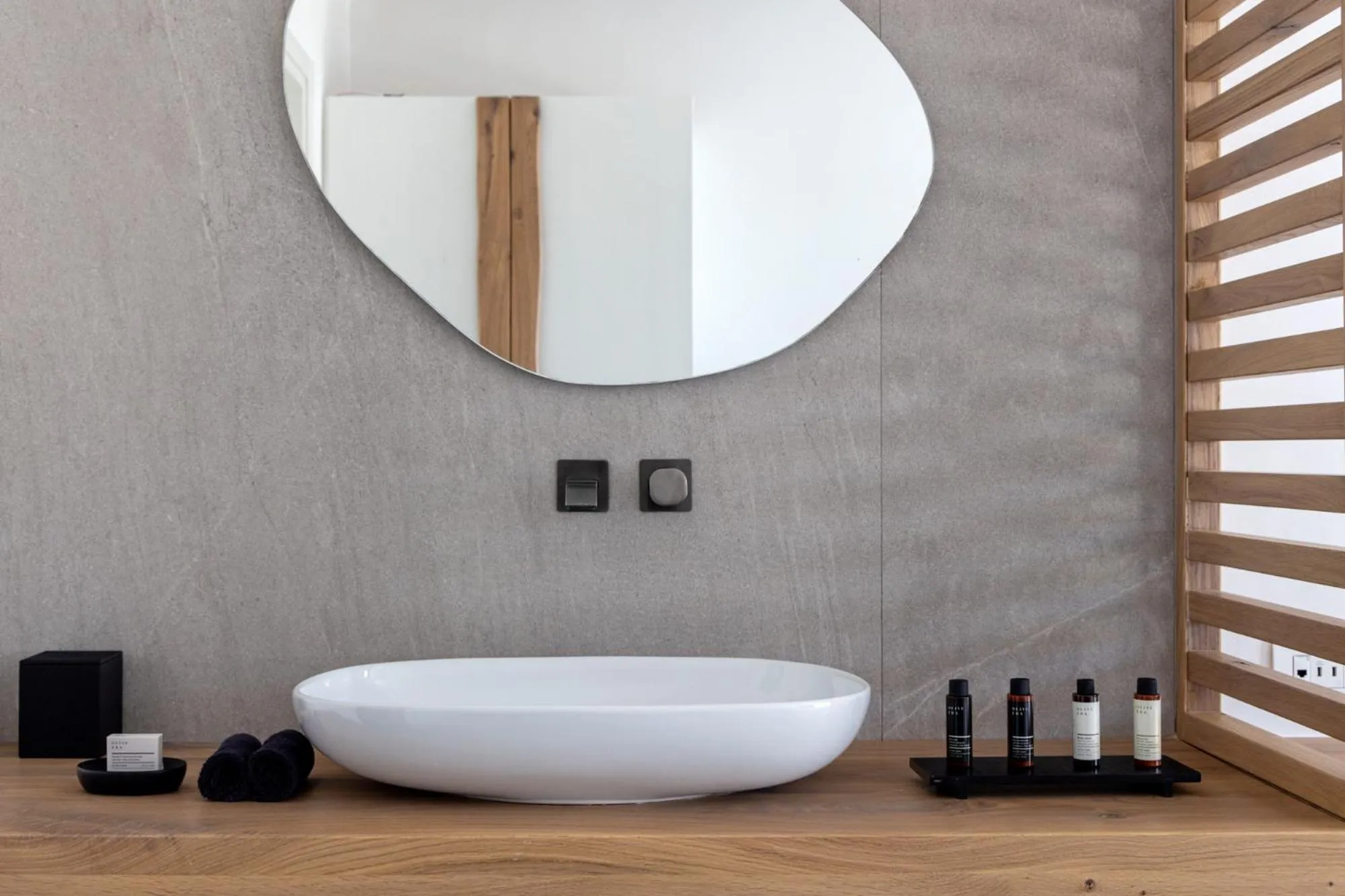 Bathroom in Elia Mykonos Resort