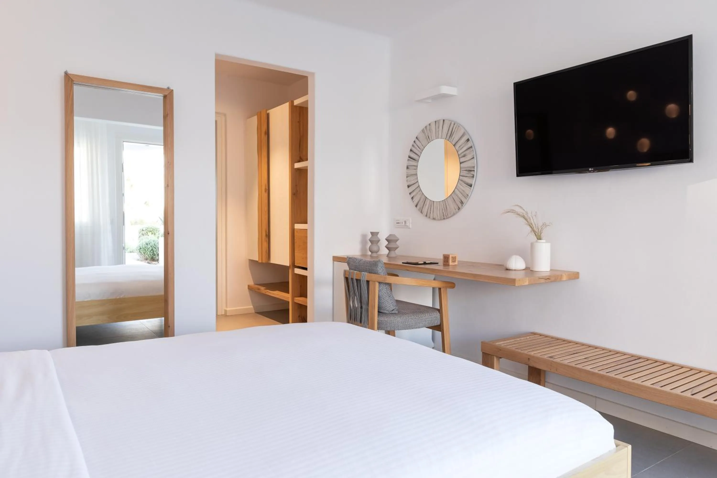 Bedroom, Bed in Elia Mykonos Resort