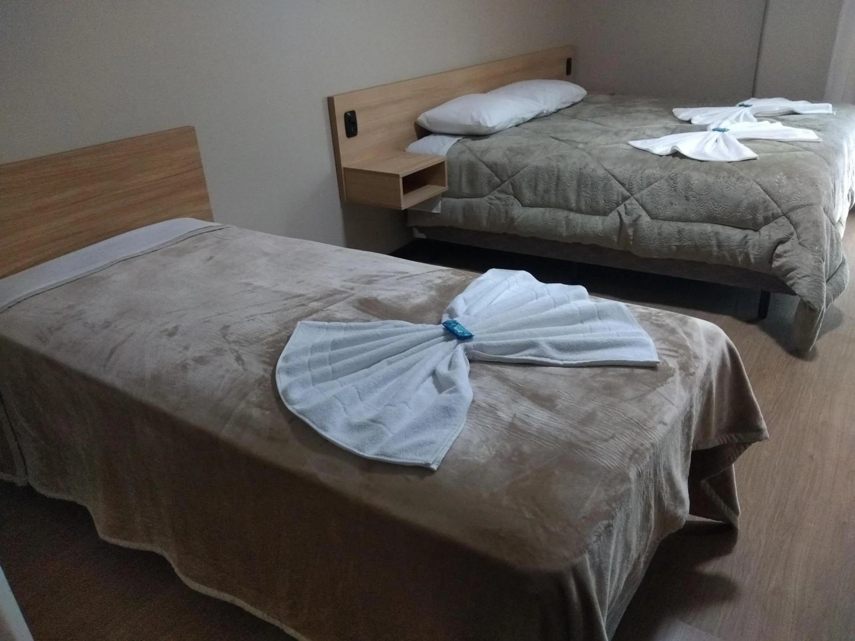 Bed in Pousada Essência Serrana Gramado