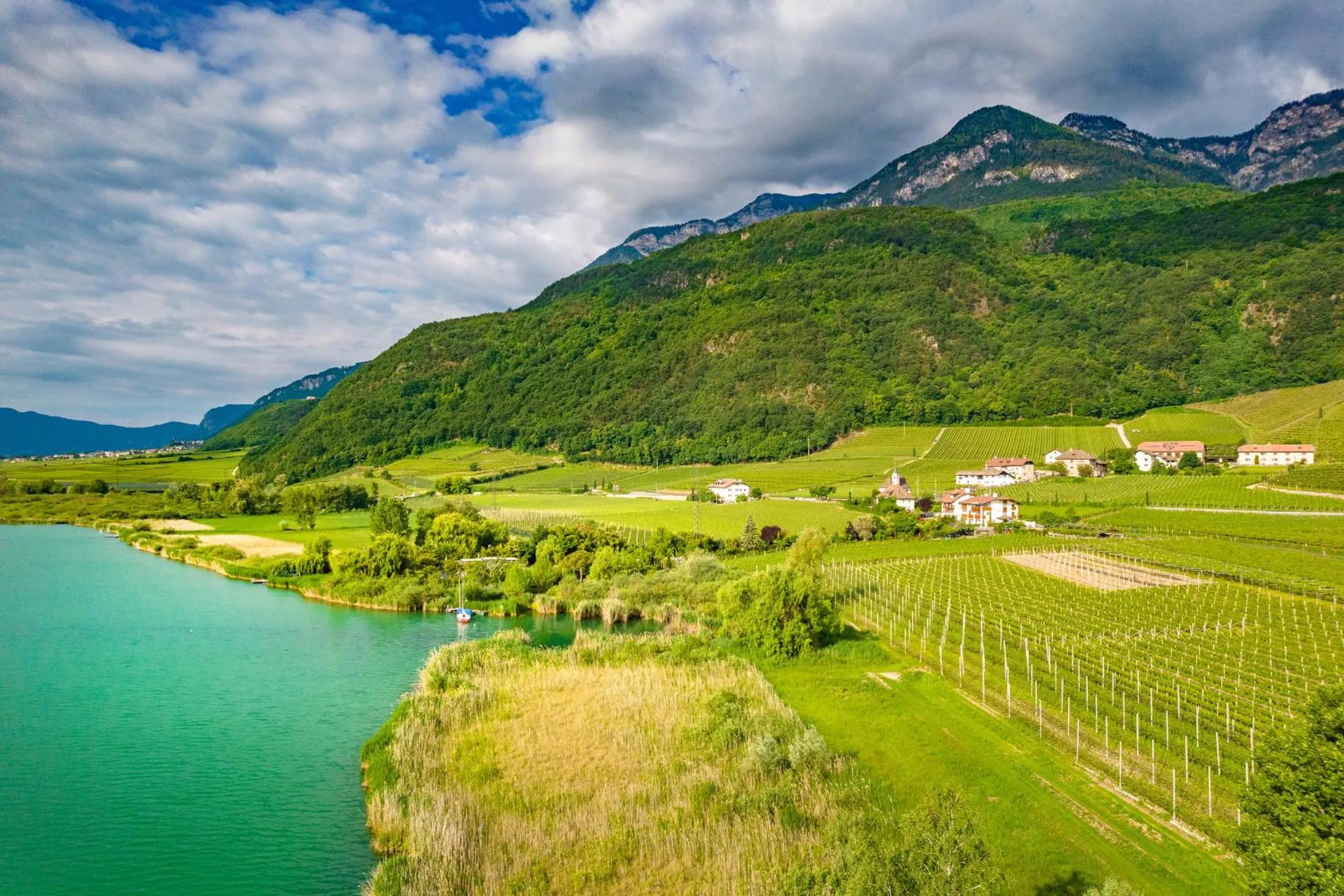 Bird's eye view in Überbacherhof