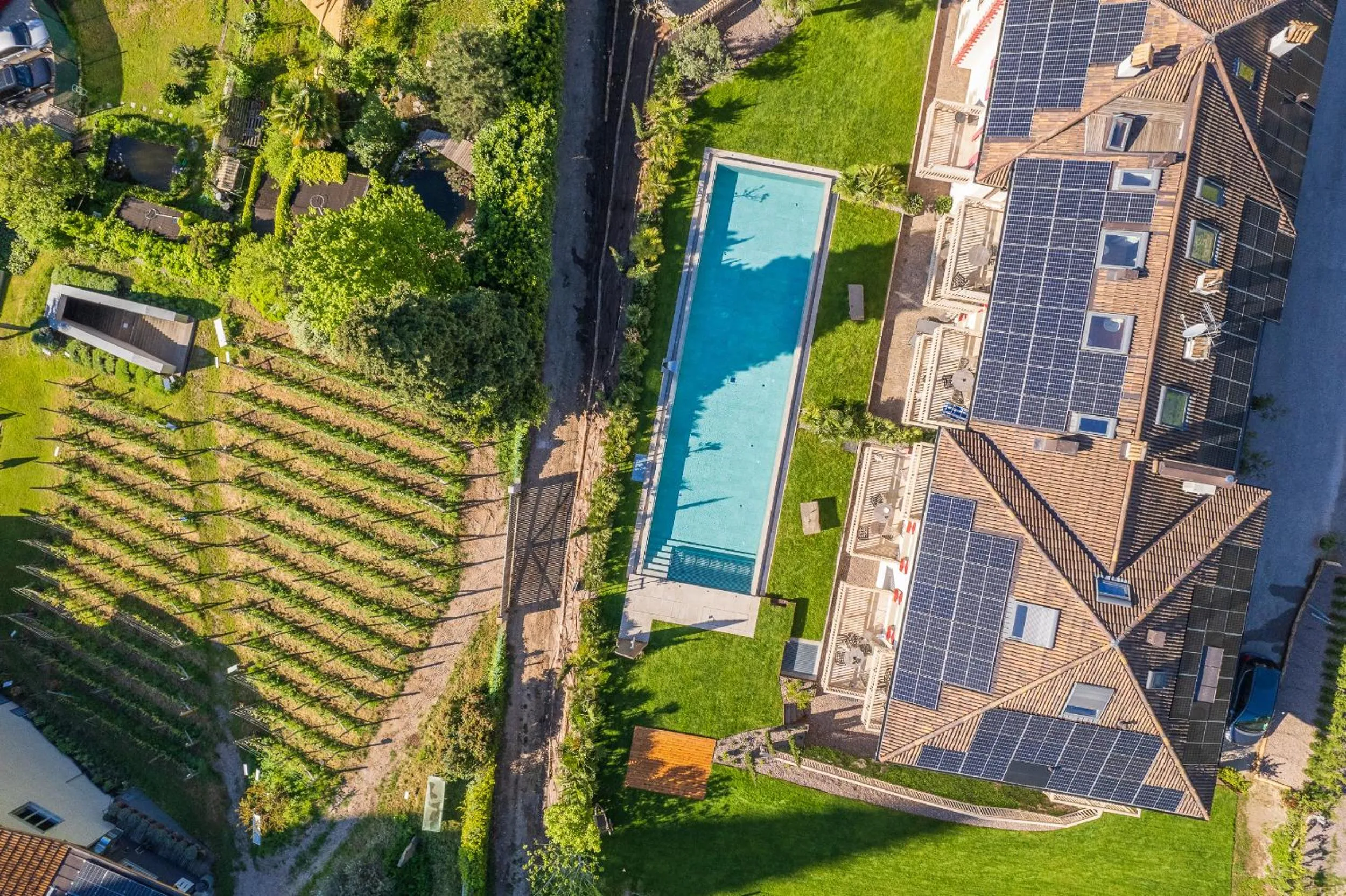 Property building in Überbacherhof