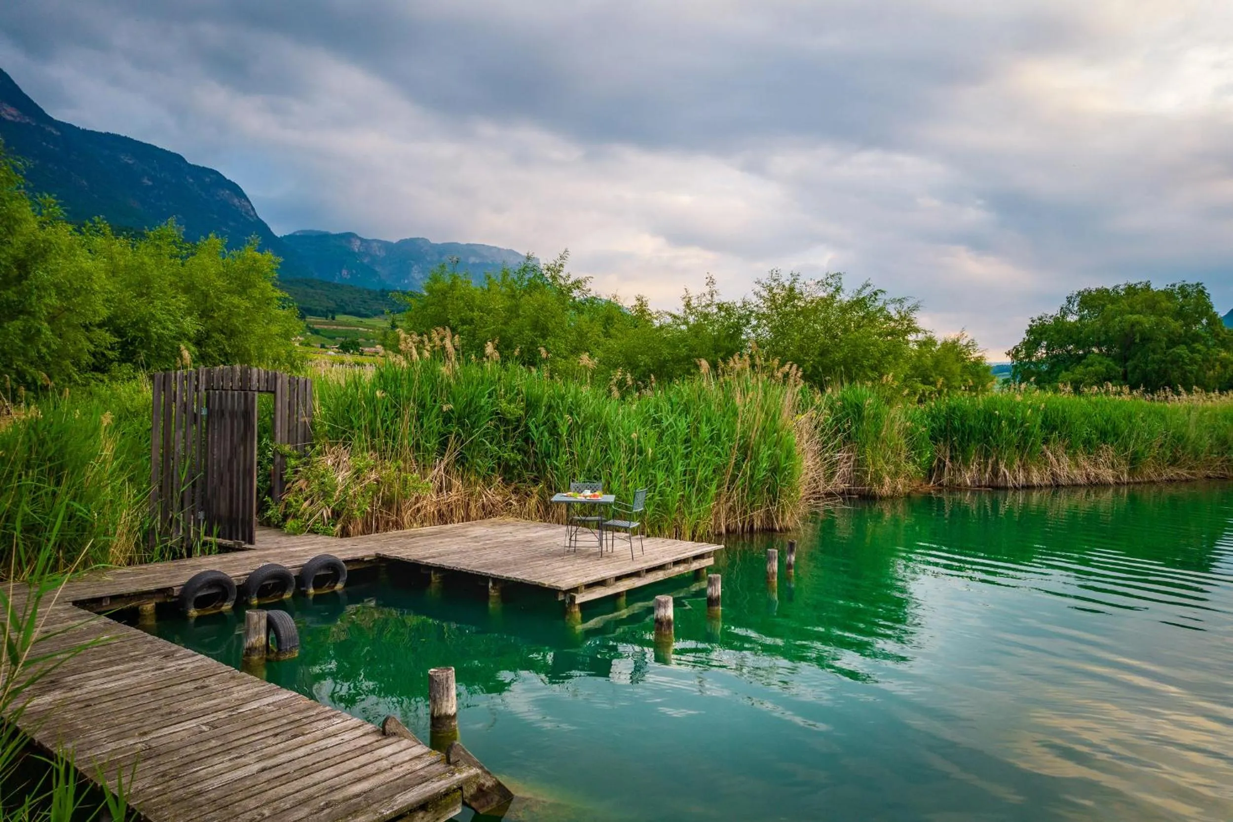 Natural landscape in Überbacherhof