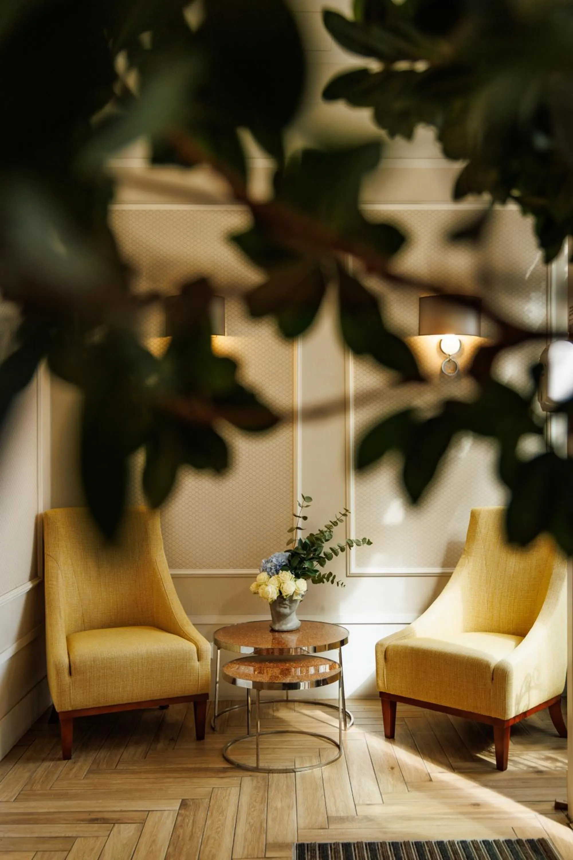Seating area in Jakubowy Hotel