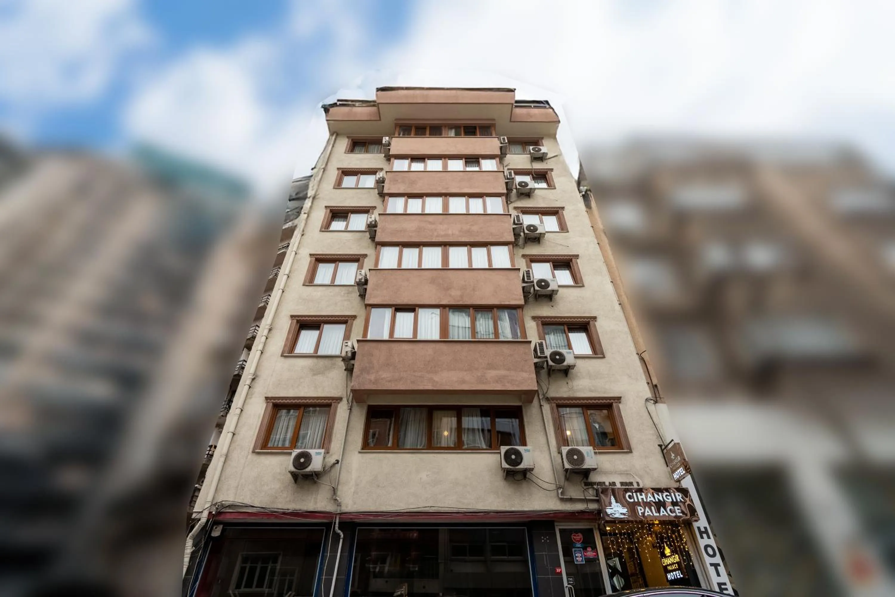 Property building in Cihangir Palace Hotel