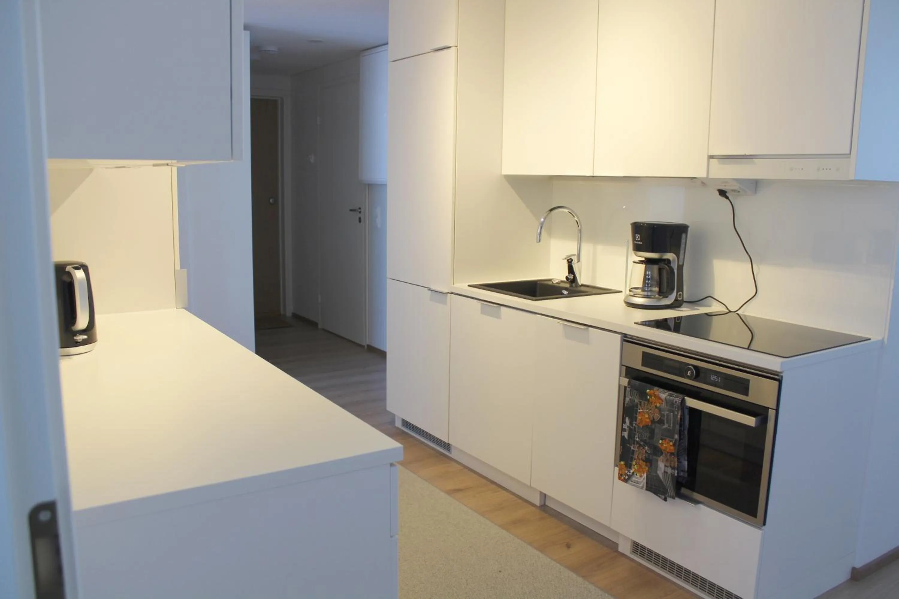 Coffee/tea facilities in Forenom Serviced Apartments Rovaniemi Valtakatu