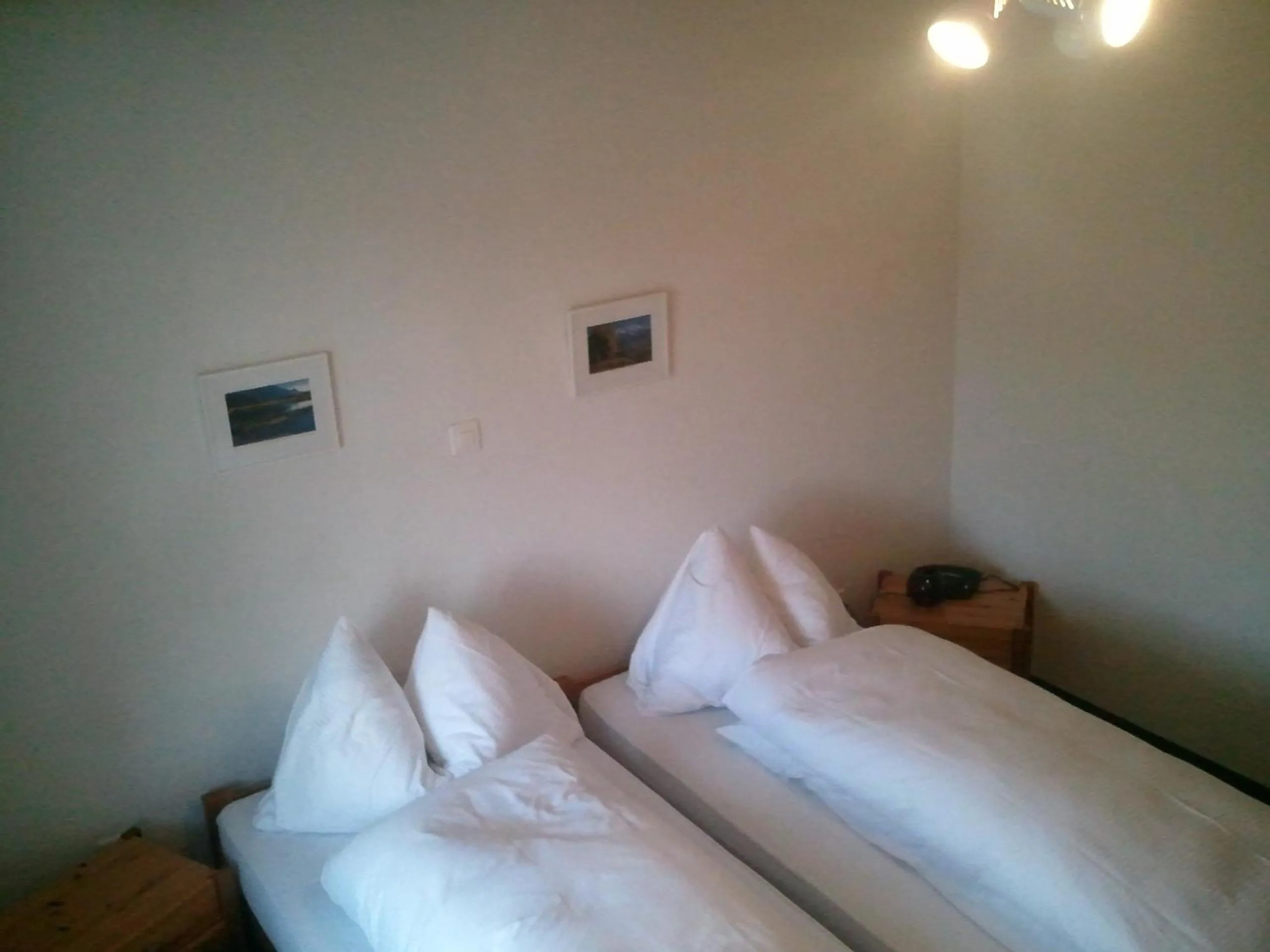 Bed in Hotel Restaurant Sternen