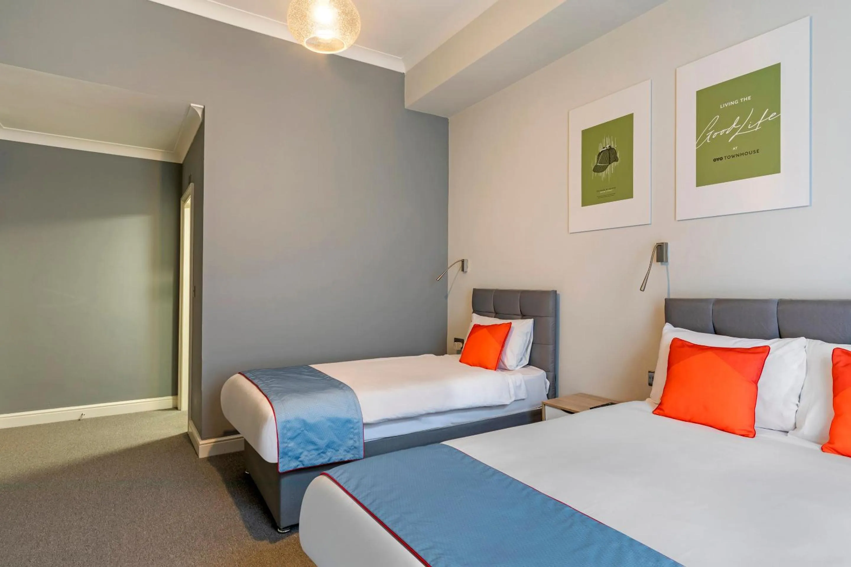 Bedroom, Bed in Townhouse Apollo, Hyde Park