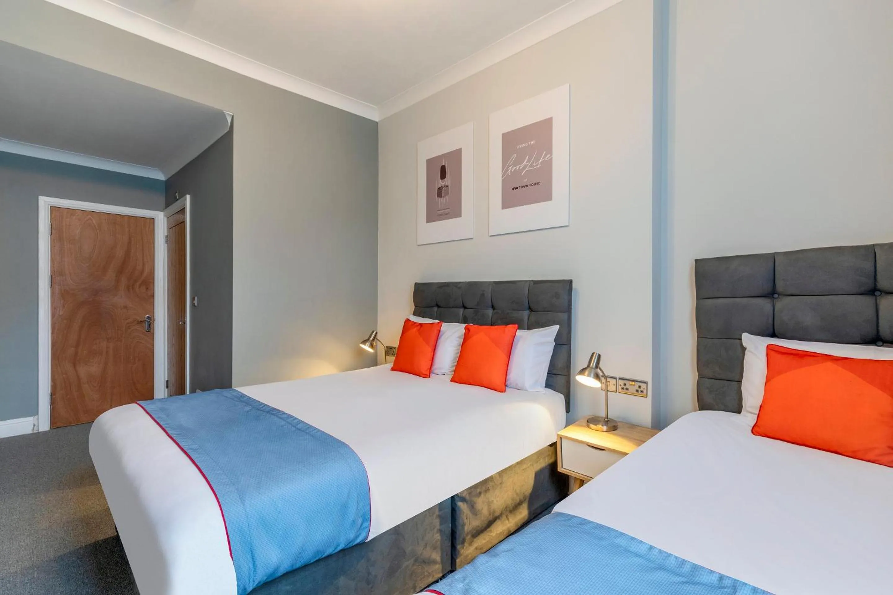 Bedroom, Bed in Townhouse Apollo, Hyde Park