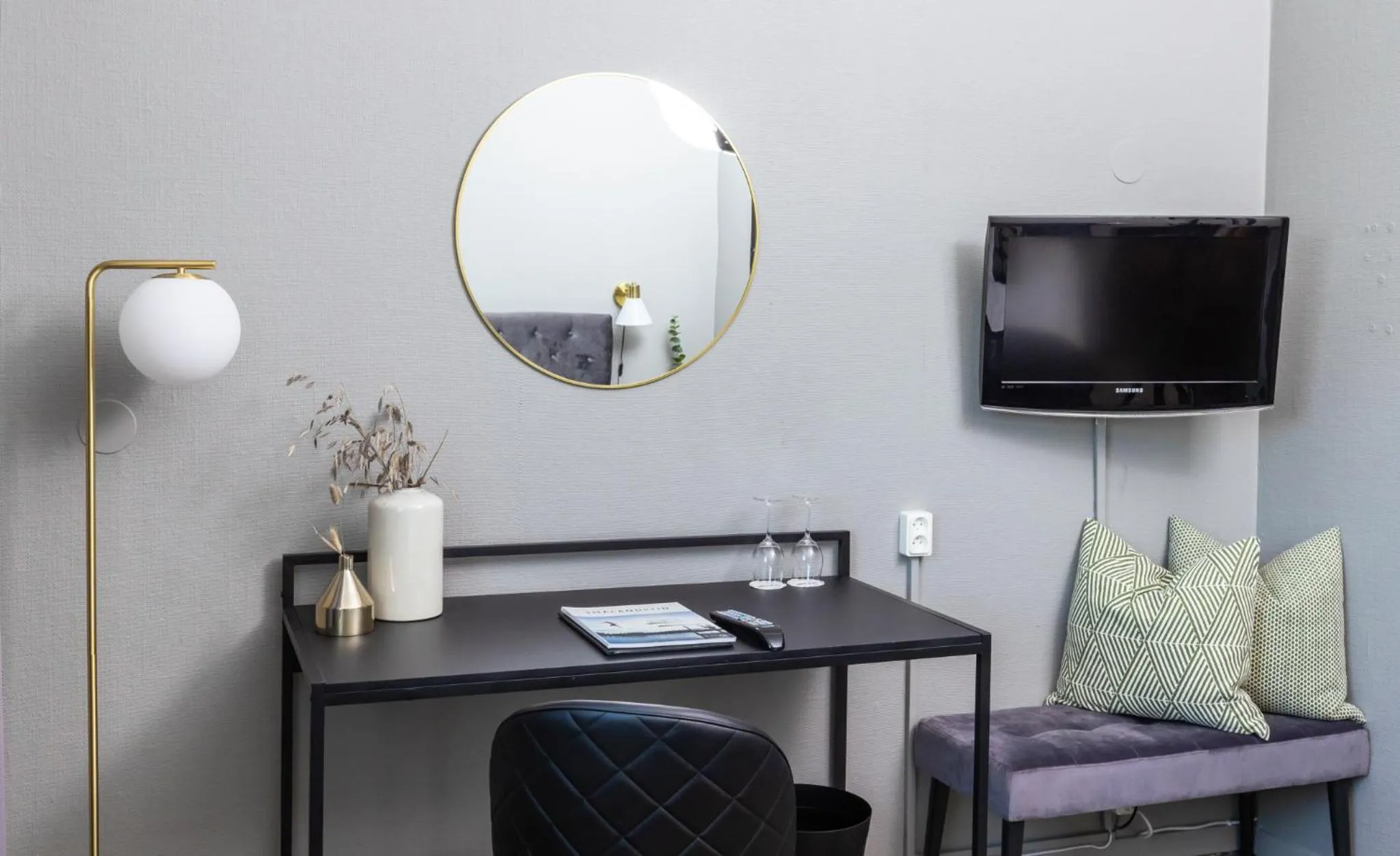 Seating area in Stora Hotellet Markaryd