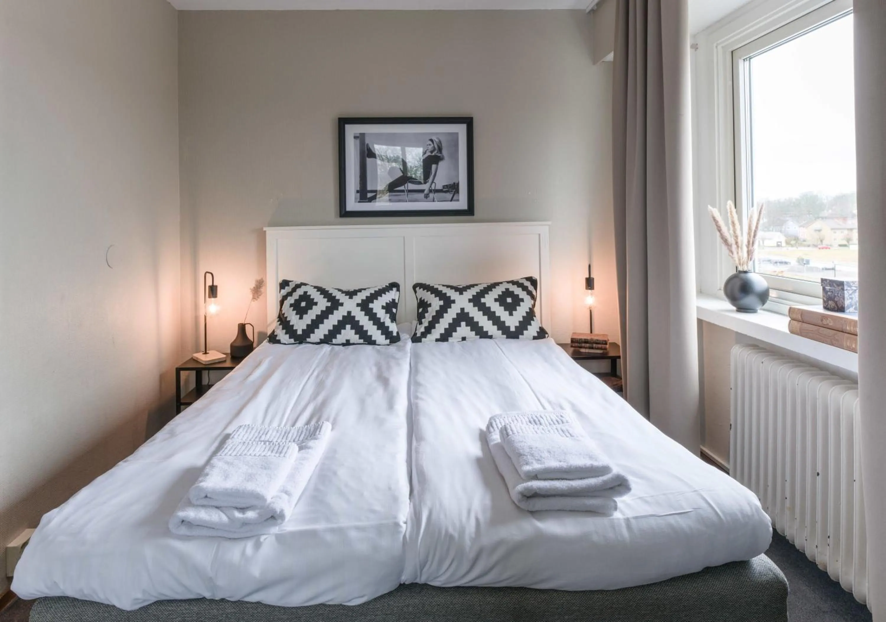 Property building, Bed in Stora Hotellet Markaryd