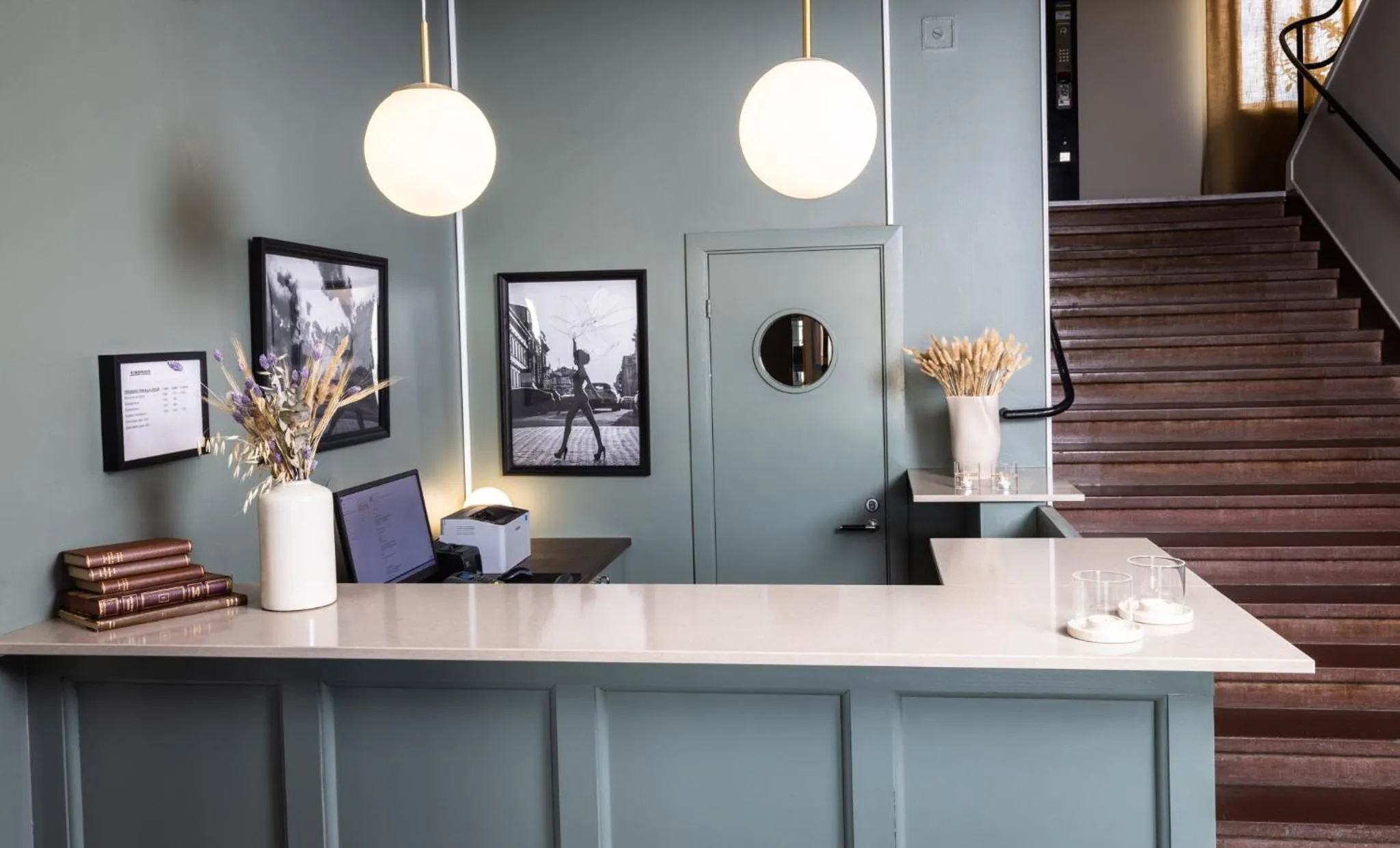 Lobby or reception in Stora Hotellet Markaryd