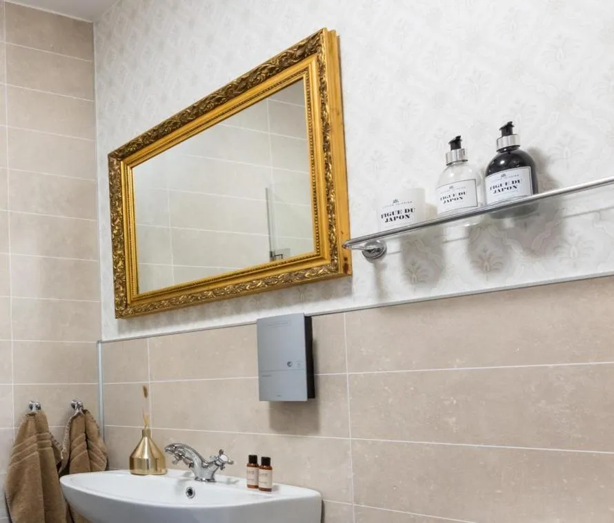 Bathroom in Stora Hotellet Markaryd