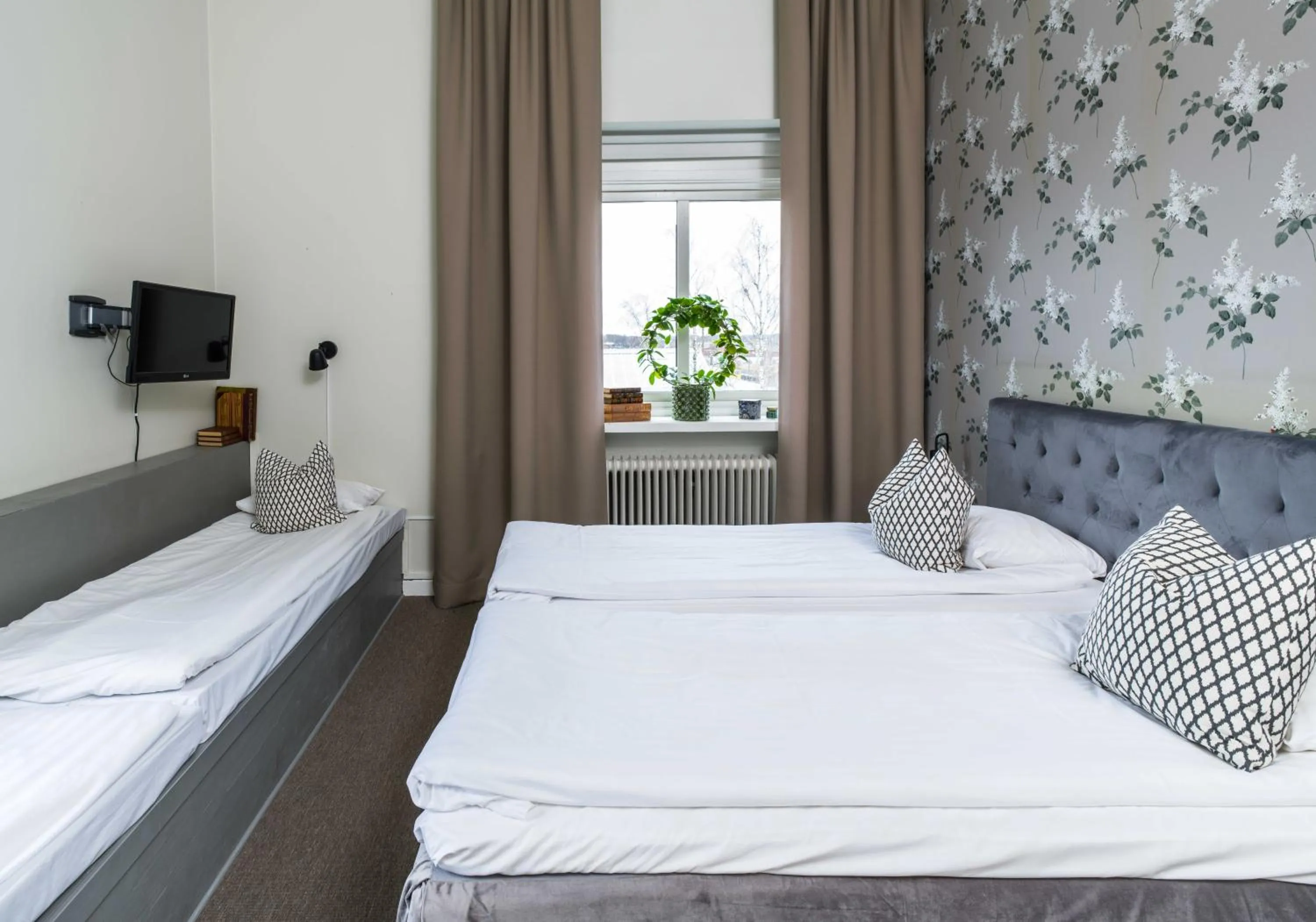 Property building, Bed in Stora Hotellet Markaryd