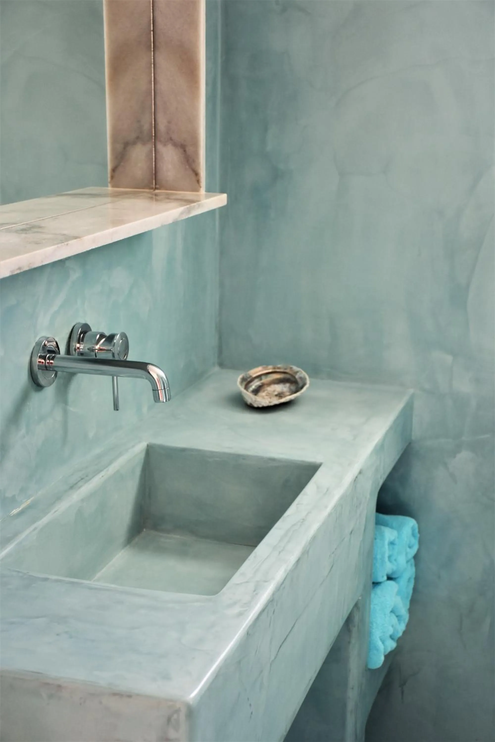 Bathroom in Bungalows Marina