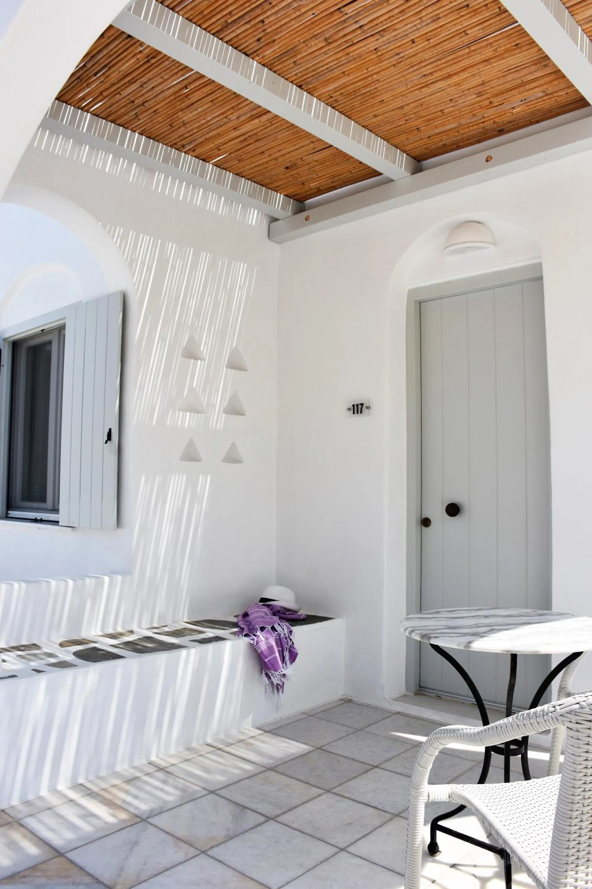 Balcony/Terrace in Bungalows Marina