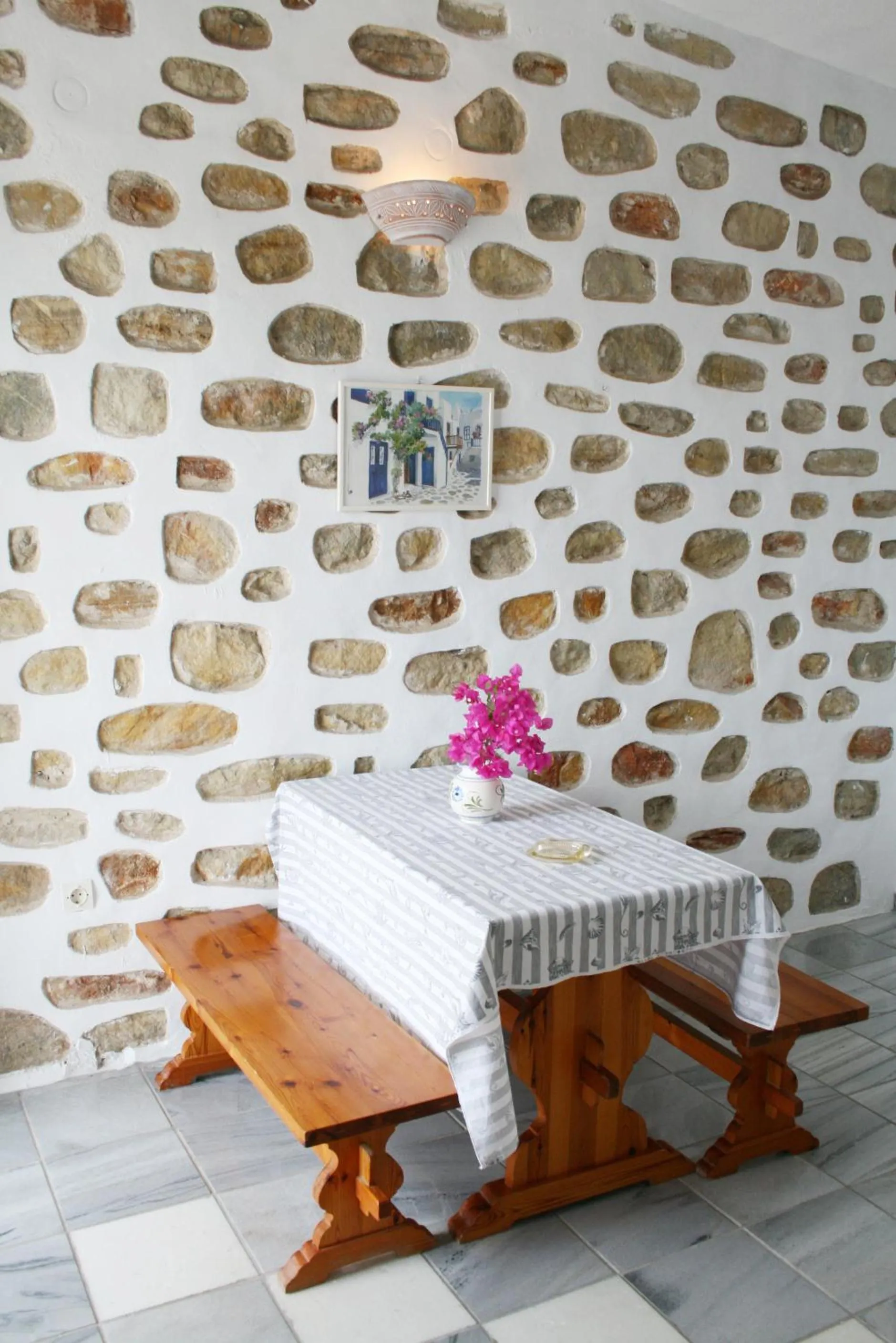 Seating area in Bungalows Marina