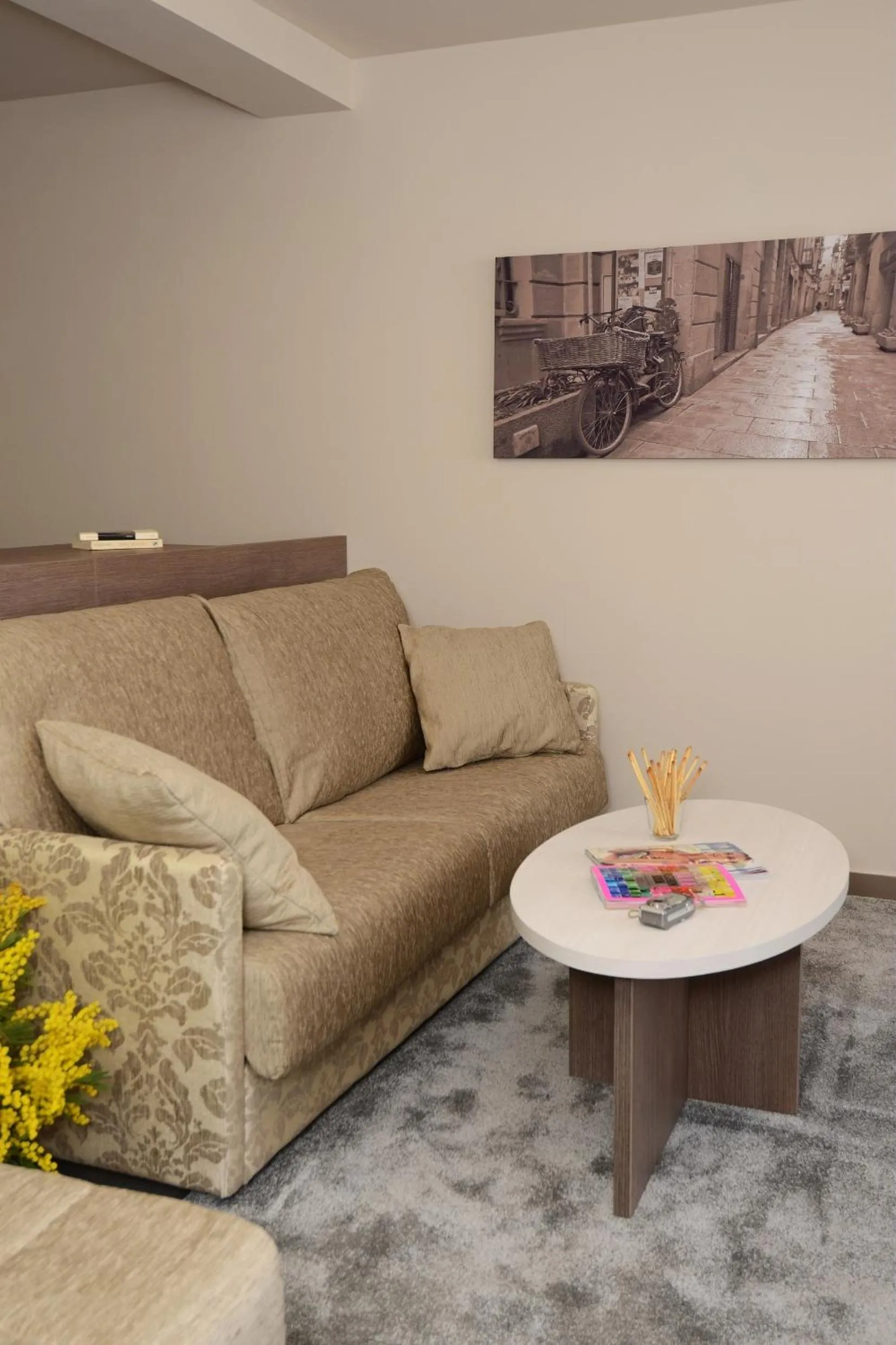 Living room in Pierre & Vacances Barcelona Sants