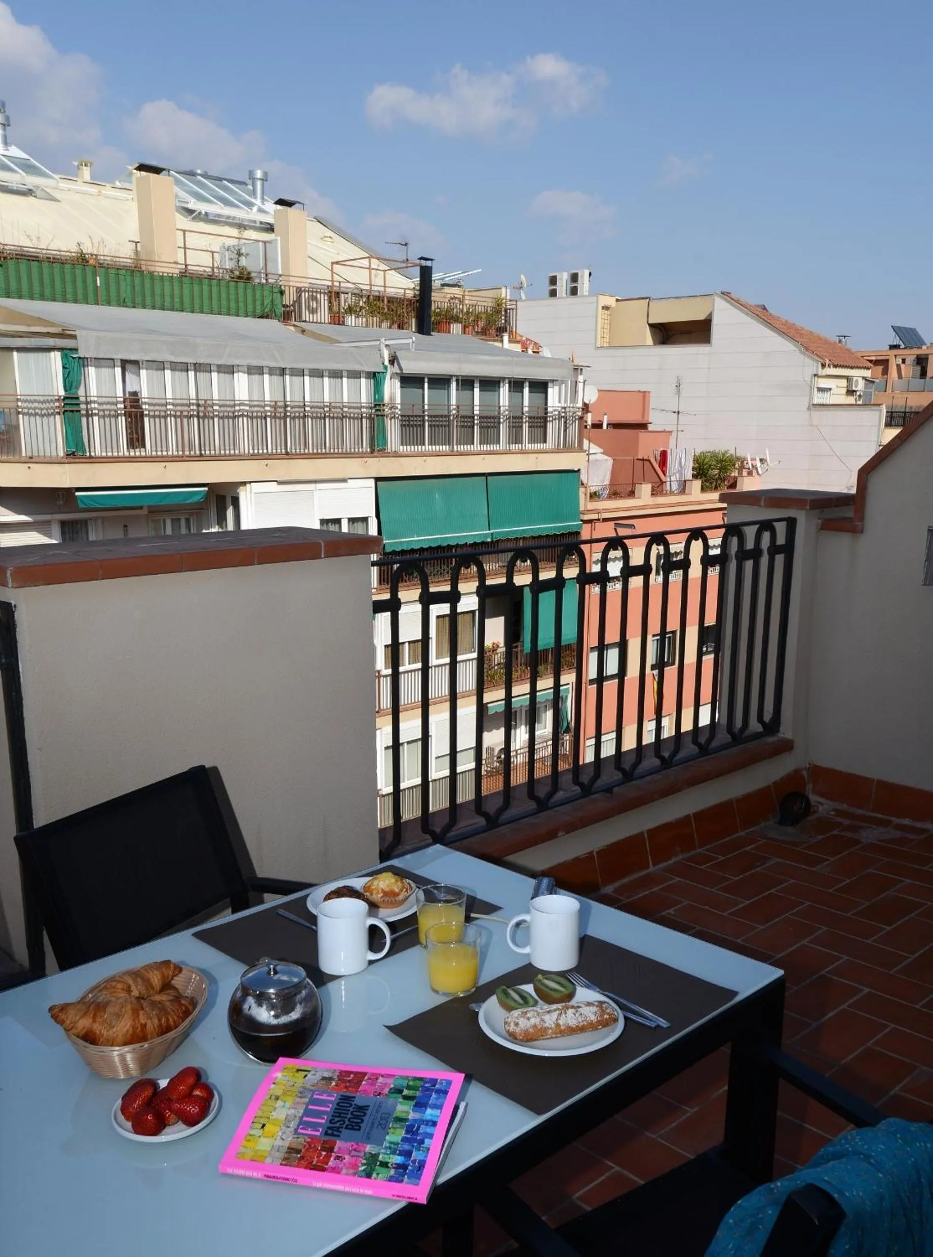 Balcony/Terrace in Pierre & Vacances Barcelona Sants
