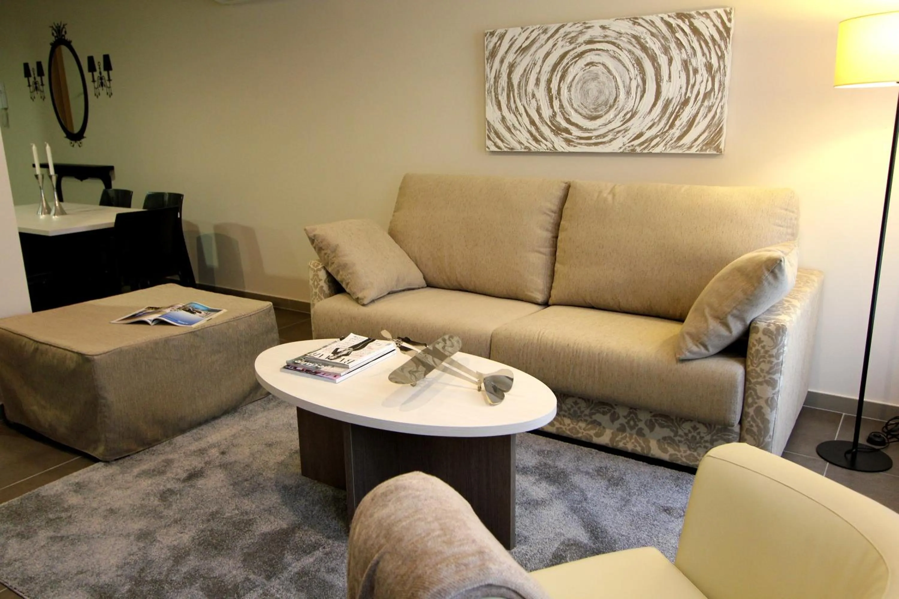 Living room in Pierre & Vacances Barcelona Sants