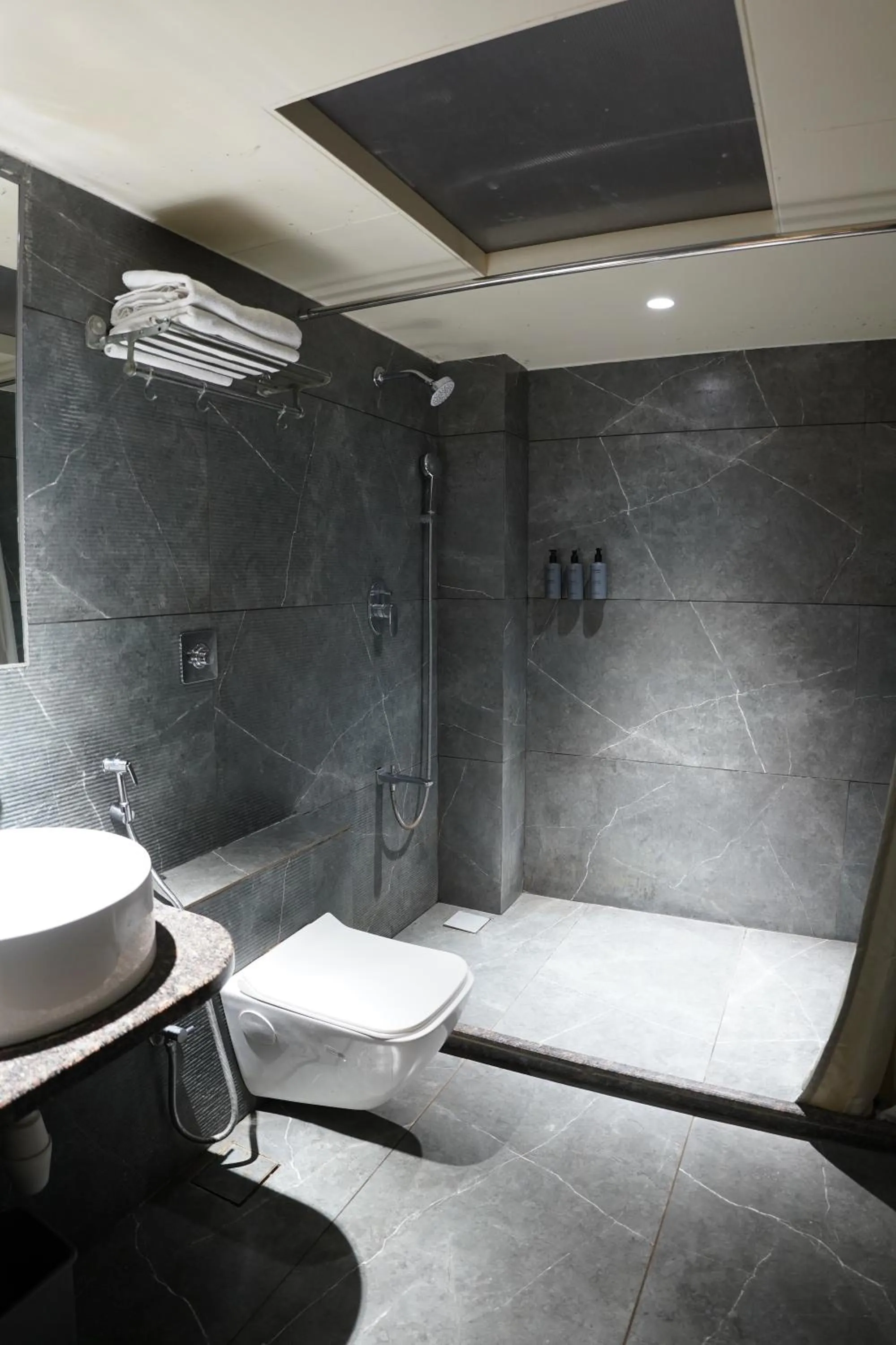 Shower in Hotel Sadanand Regency - Newly Renovated