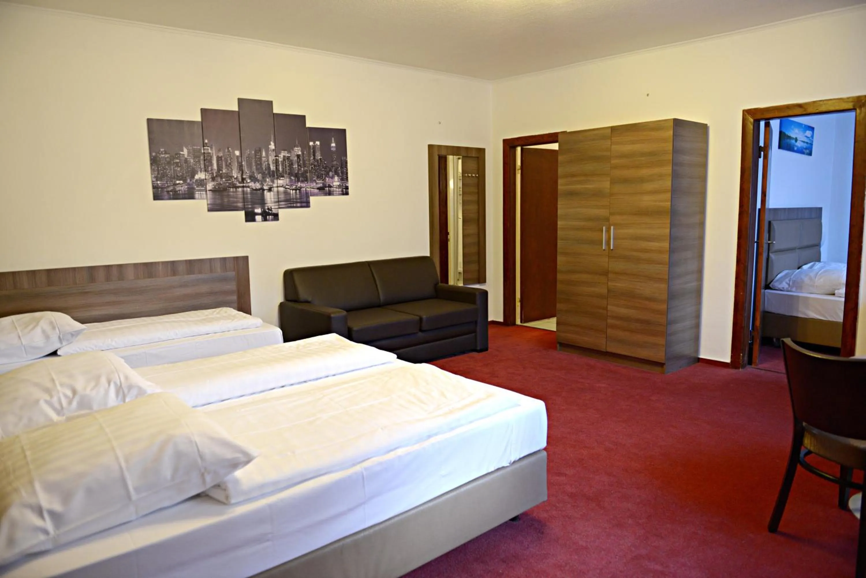 Bedroom, Bed in Motel21 Hamburg-Mitte